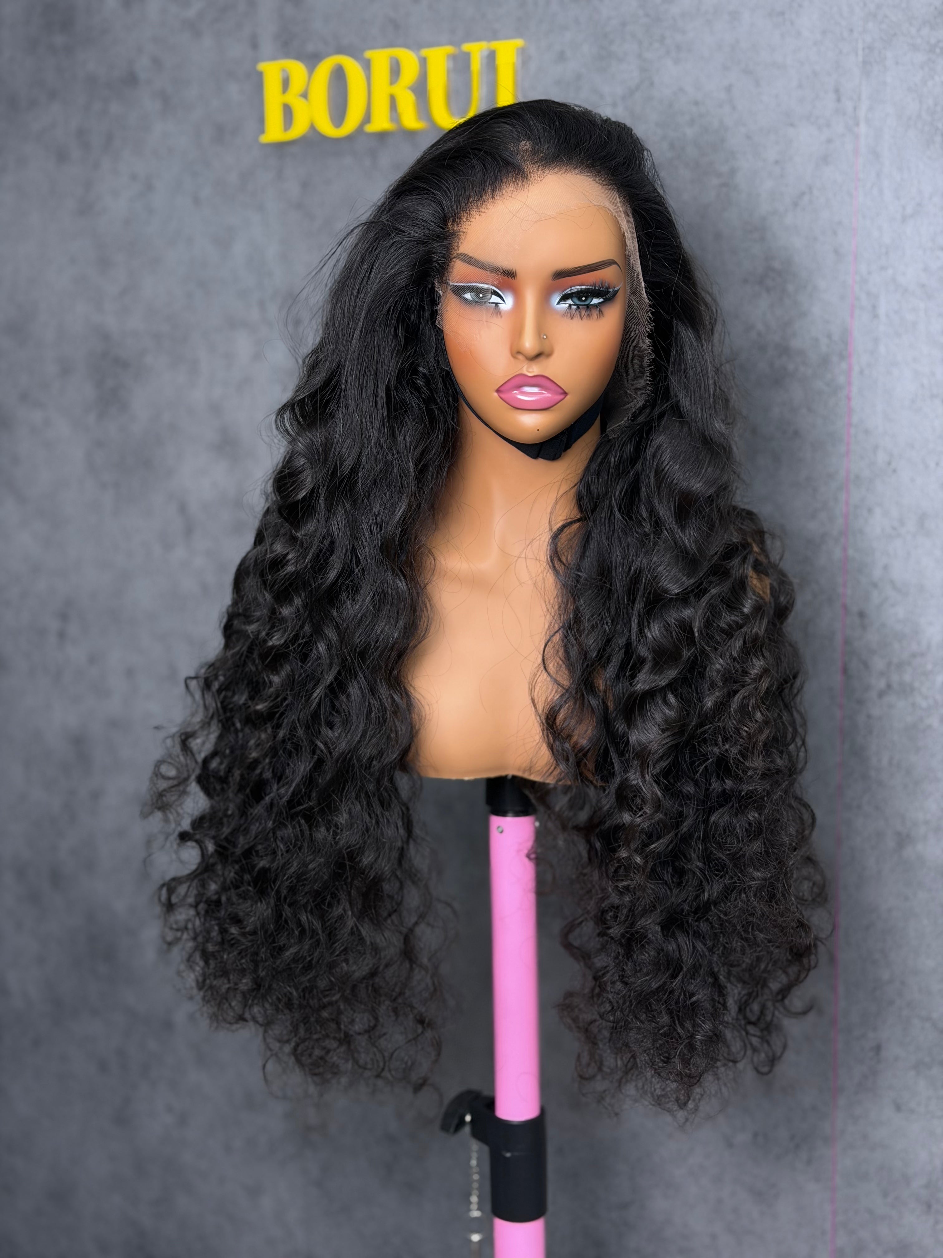 Loose Deep Wave 250% Density HD Lace Wig | 5x5,6x6 & 7x7 Closure |  100% Human Hair | Boruihair
