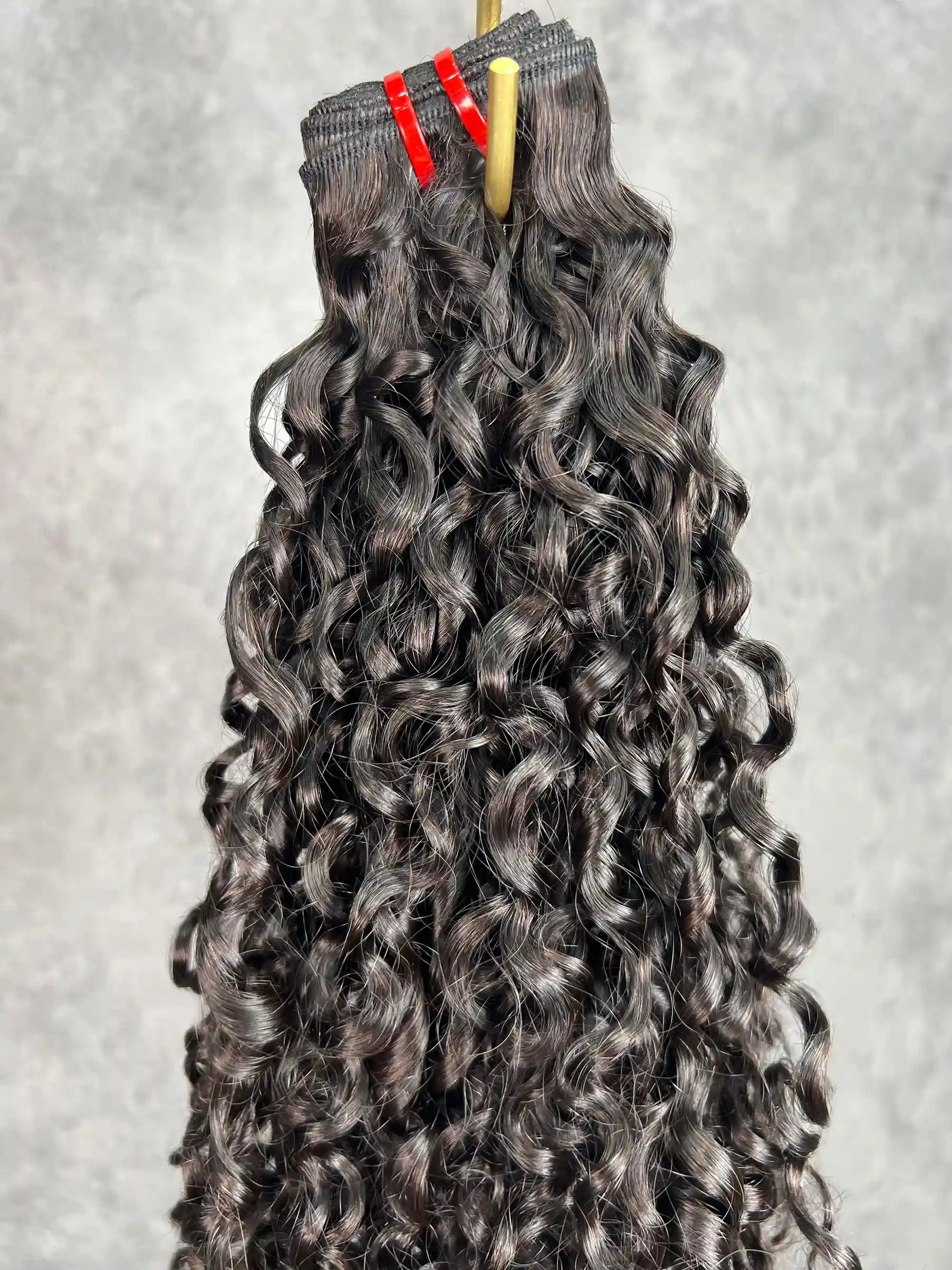 1PC Pixie Curly Large Curls Double Drawn Hair Bundles | 8-24 Inch |  Boruihair | 100% Human Hair