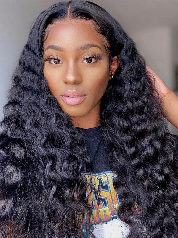 13x4 Loose Wave Glueless Lace Wig | HD Lace & Transparent Lace | 200% & 250% Density | Boruihair 100% Human Hair