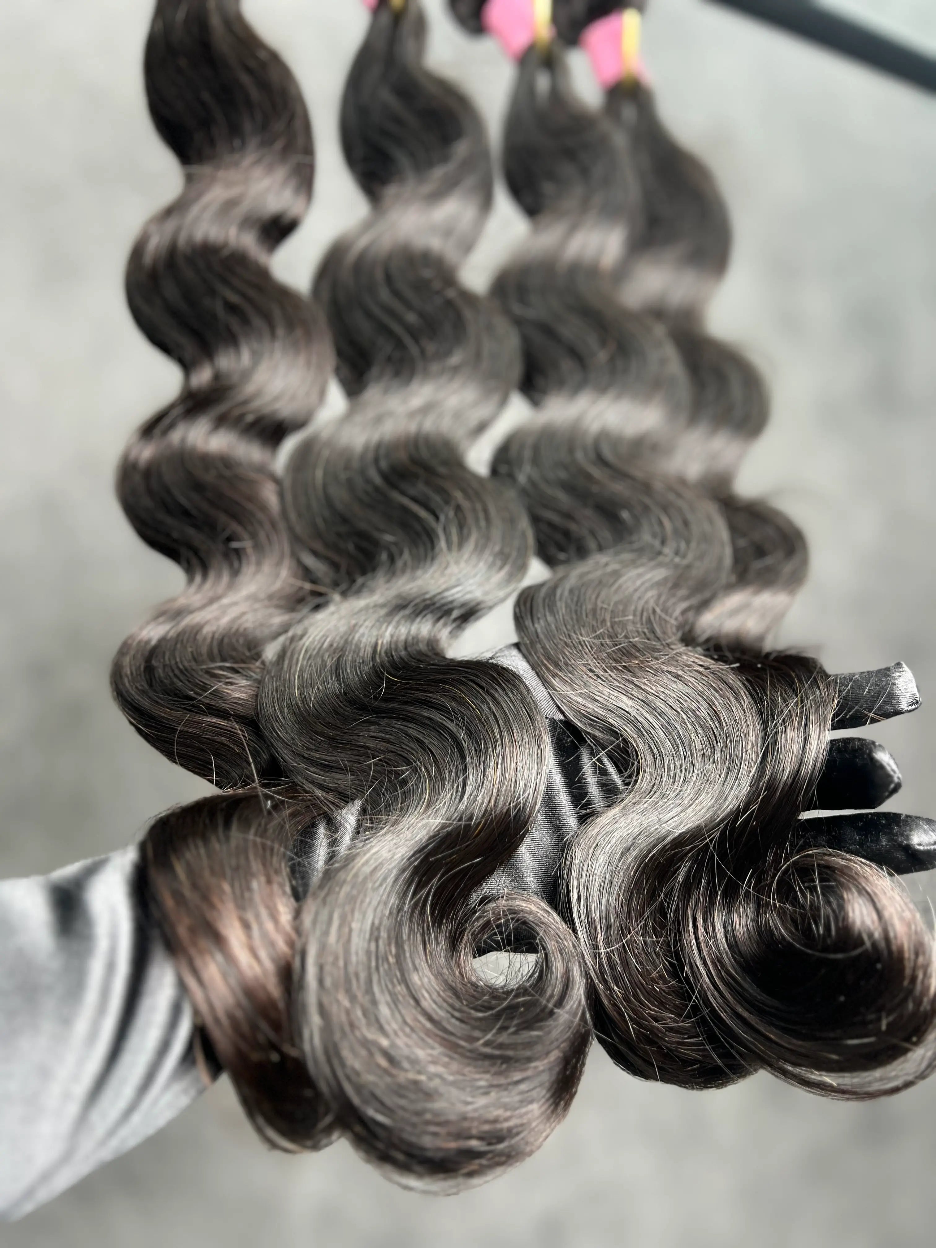 4PCS Body Wave Top Vrigin Hair Bundles | 12–30 Inch |Boruihair | 100% Human Hair