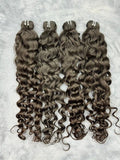 4PCS Water Wave Top Raw Hair Bundles | 12–40 Inch |  Boruihair | 100% Human Hair