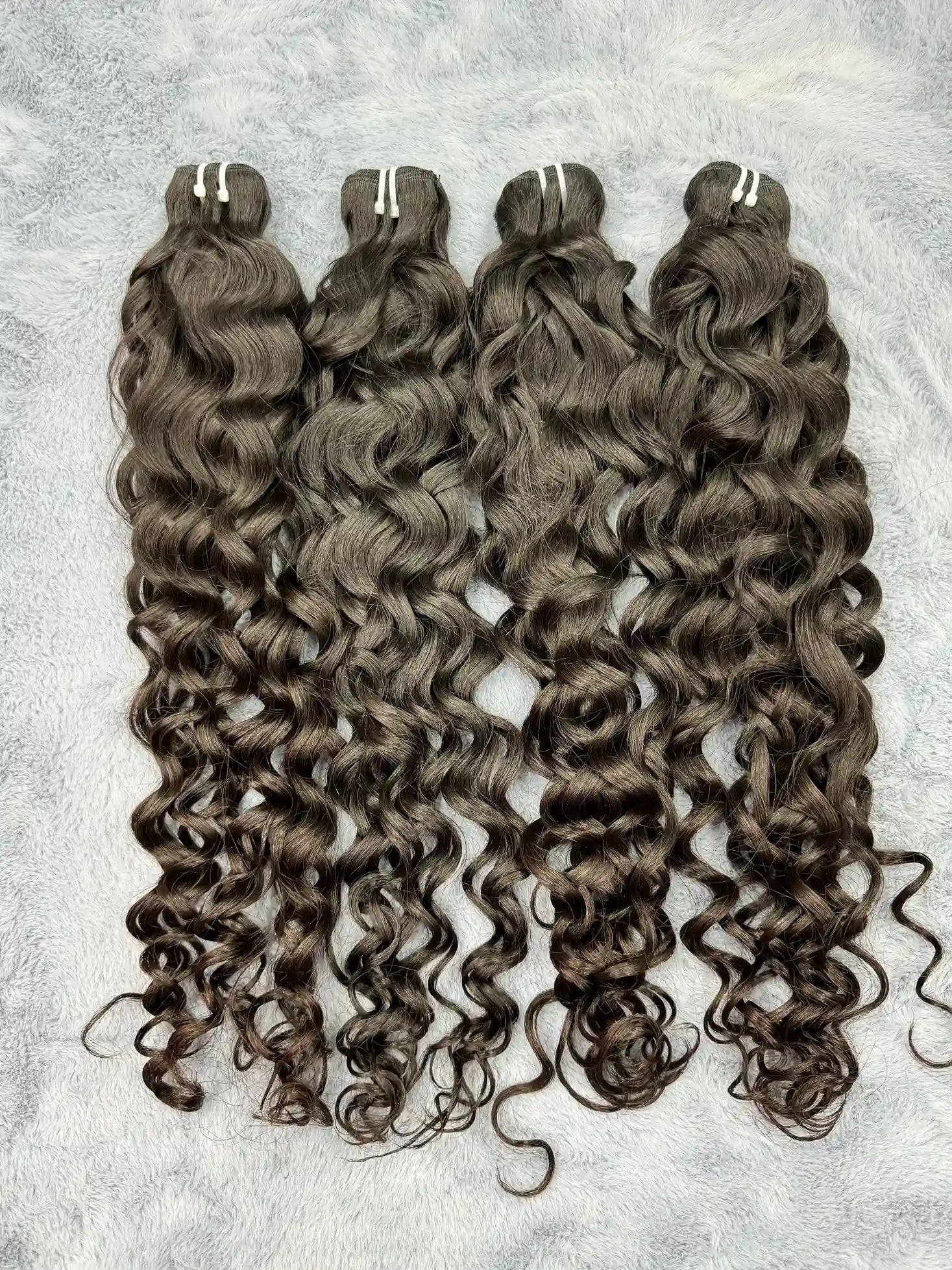 4PCS Water Wave Top Raw Hair Bundles | 12–30 Inch |  Boruihair | 100% Human Hair