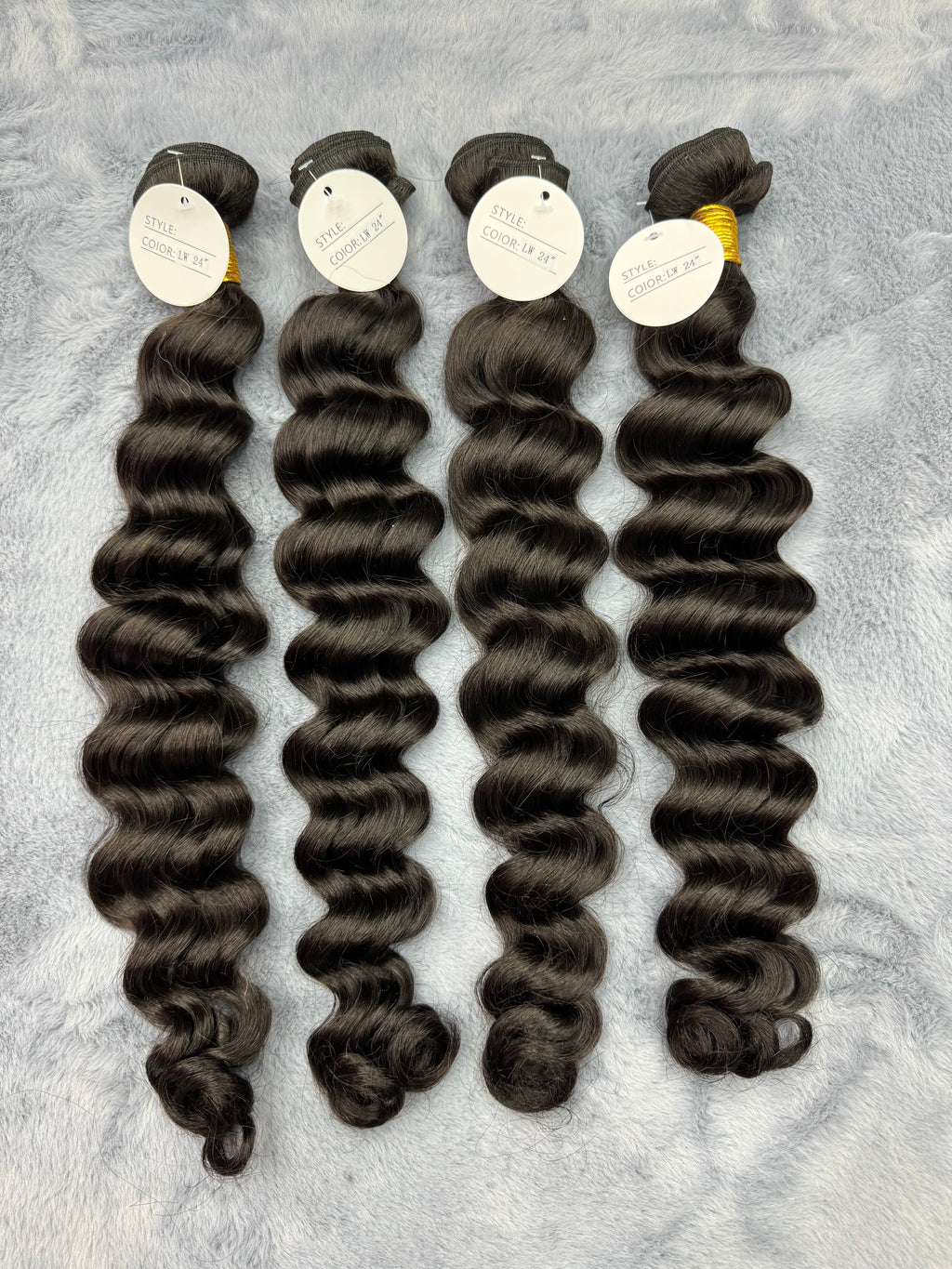 4PCS Natural Wave Top Vrigin Hair Bundles | 12–30 Inch | Boruihair | 100% Human Hair