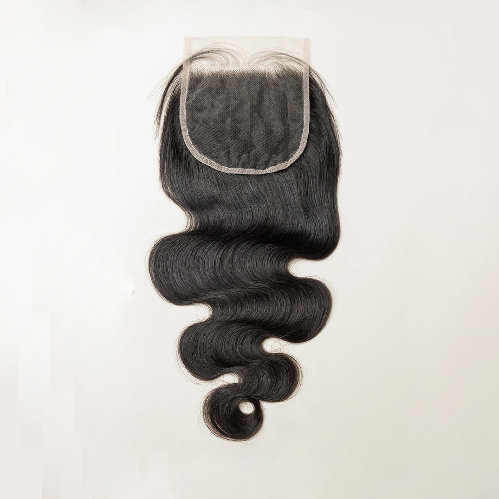 Body Wave Lace 4x4 & 5x5 Closures | 12–22"| 100% Human Hair | Transparent & HD Lace | Boruihair