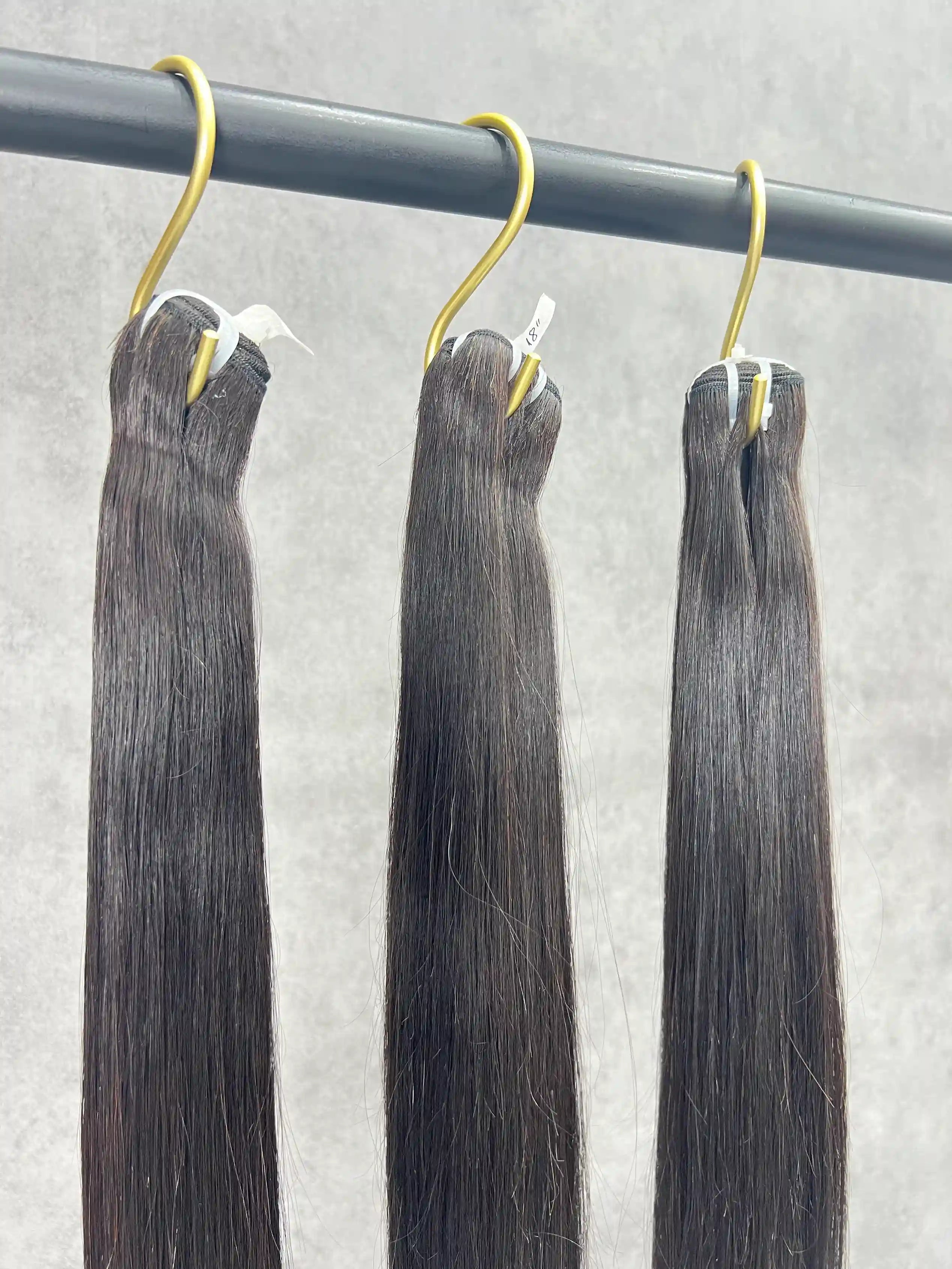 3PCS SDD Vietnamese Bone Straight Color 1B Bundles | 12–26 Inch | Boruihair | 100% Human Hair