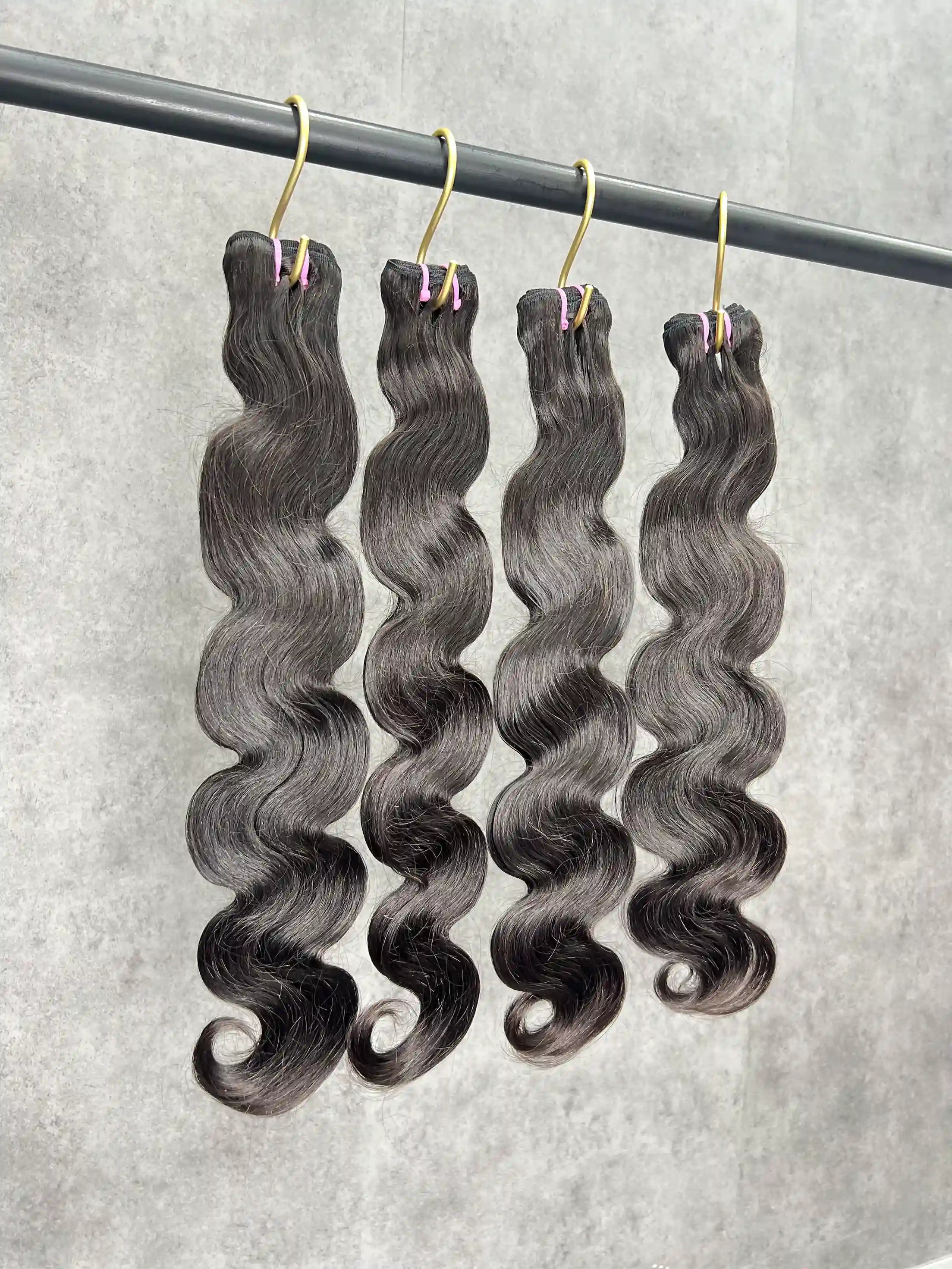 4PCS Body Wave Top Vrigin Hair Bundles | 12–30 Inch |Boruihair | 100% Human Hair
