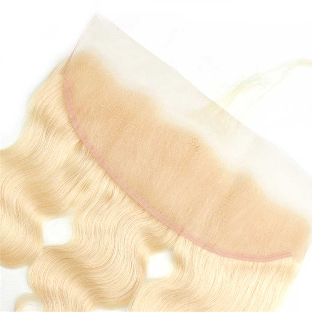 613 Blonde Body Wave 13X4 13X6 HD lace & Transparent Lace Frontal