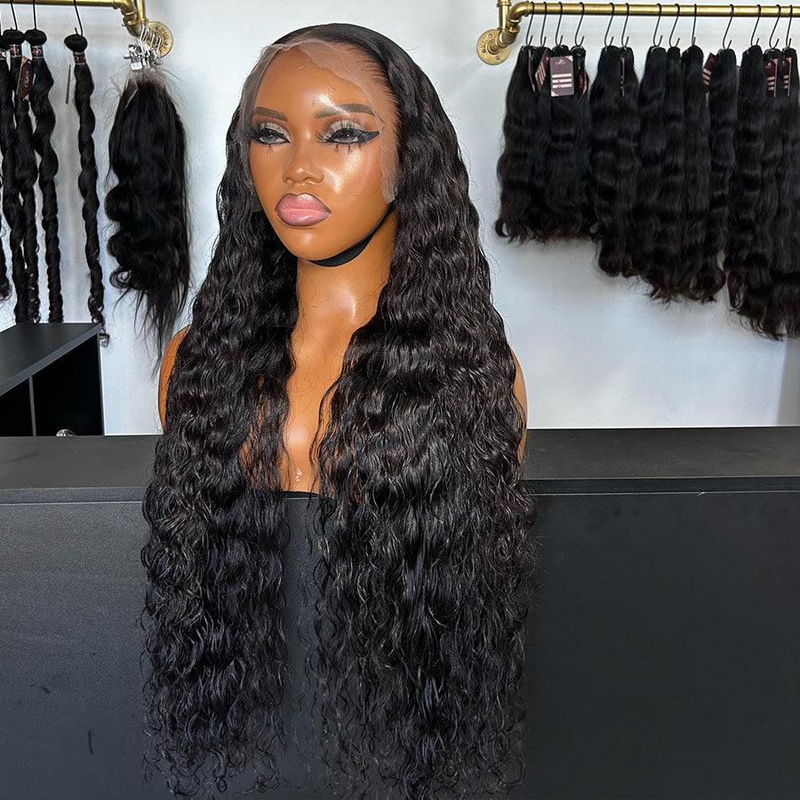 13x6 Natural Wave Glueless Lace Wig | HD Lace & Transparent Lace | 200% & 250% Density | Boruihair 100% Human Hair