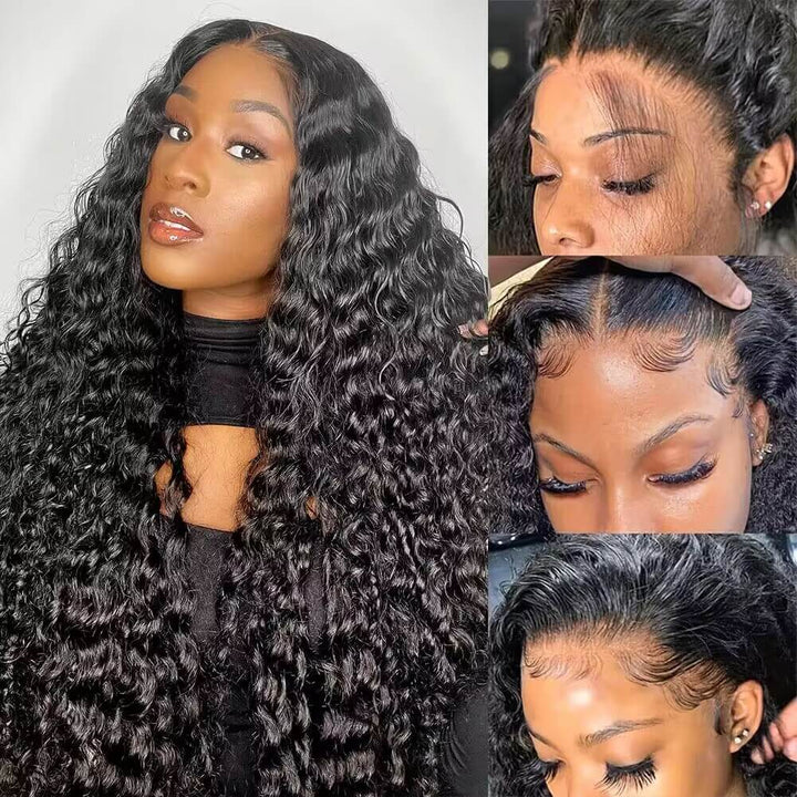 Pre-Bleach Knots Boruihair Deep Wave HD Lace Wig | 5x5,6x6 & 7x7 Closure | 100% Human Hair