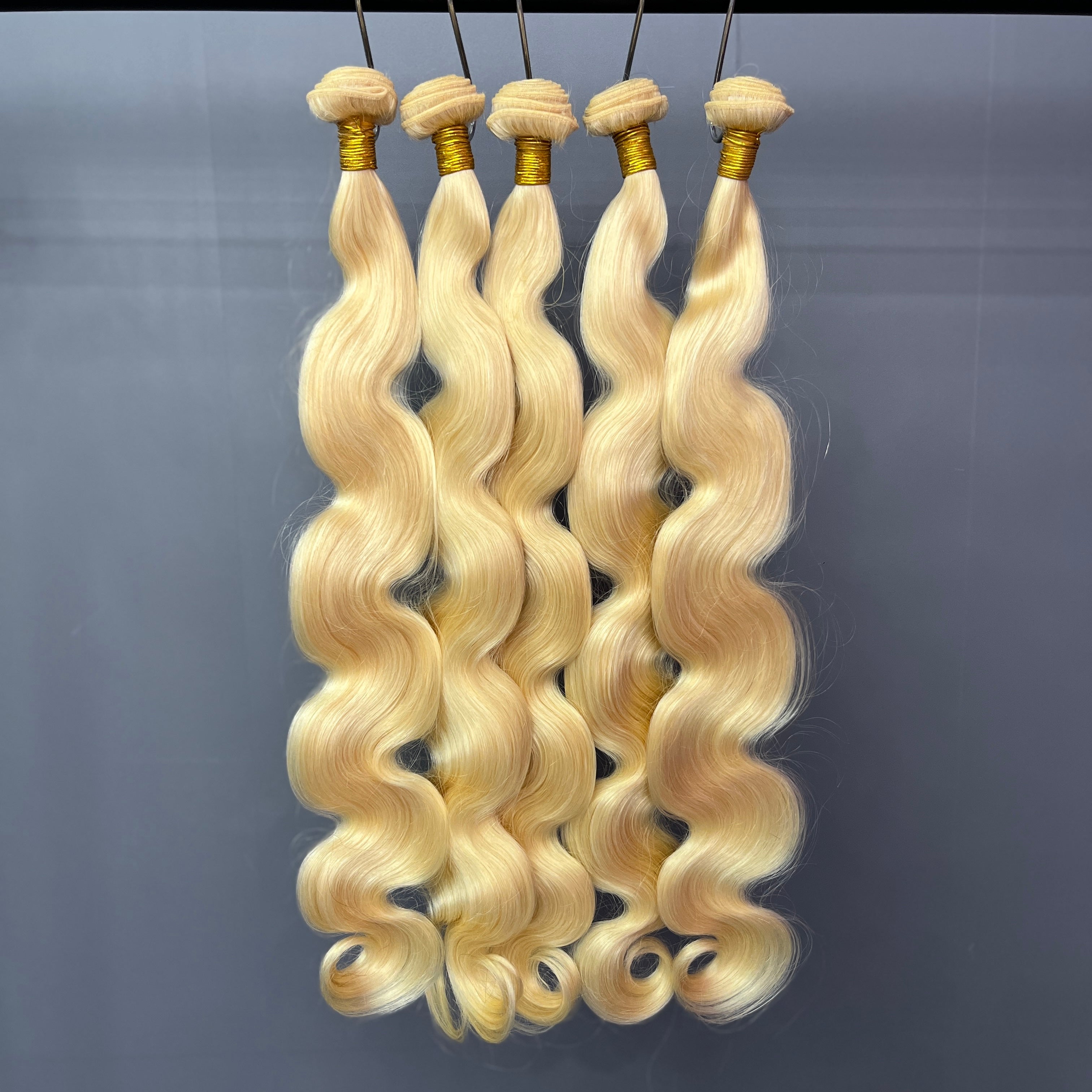 12A 3PCS Body Wave 613 Blonde Hair Bundles 100% Human Hair