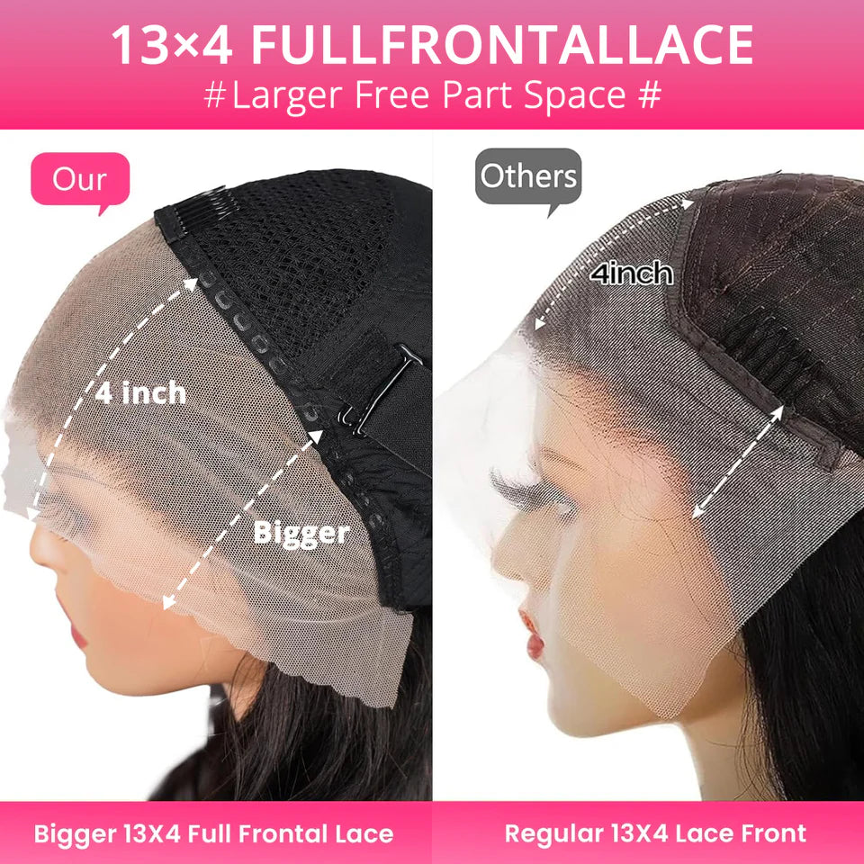 13x4 Loose Wave Glueless Lace Wig | HD Lace & Transparent Lace | 200% & 250% Density | Boruihair 100% Human Hair