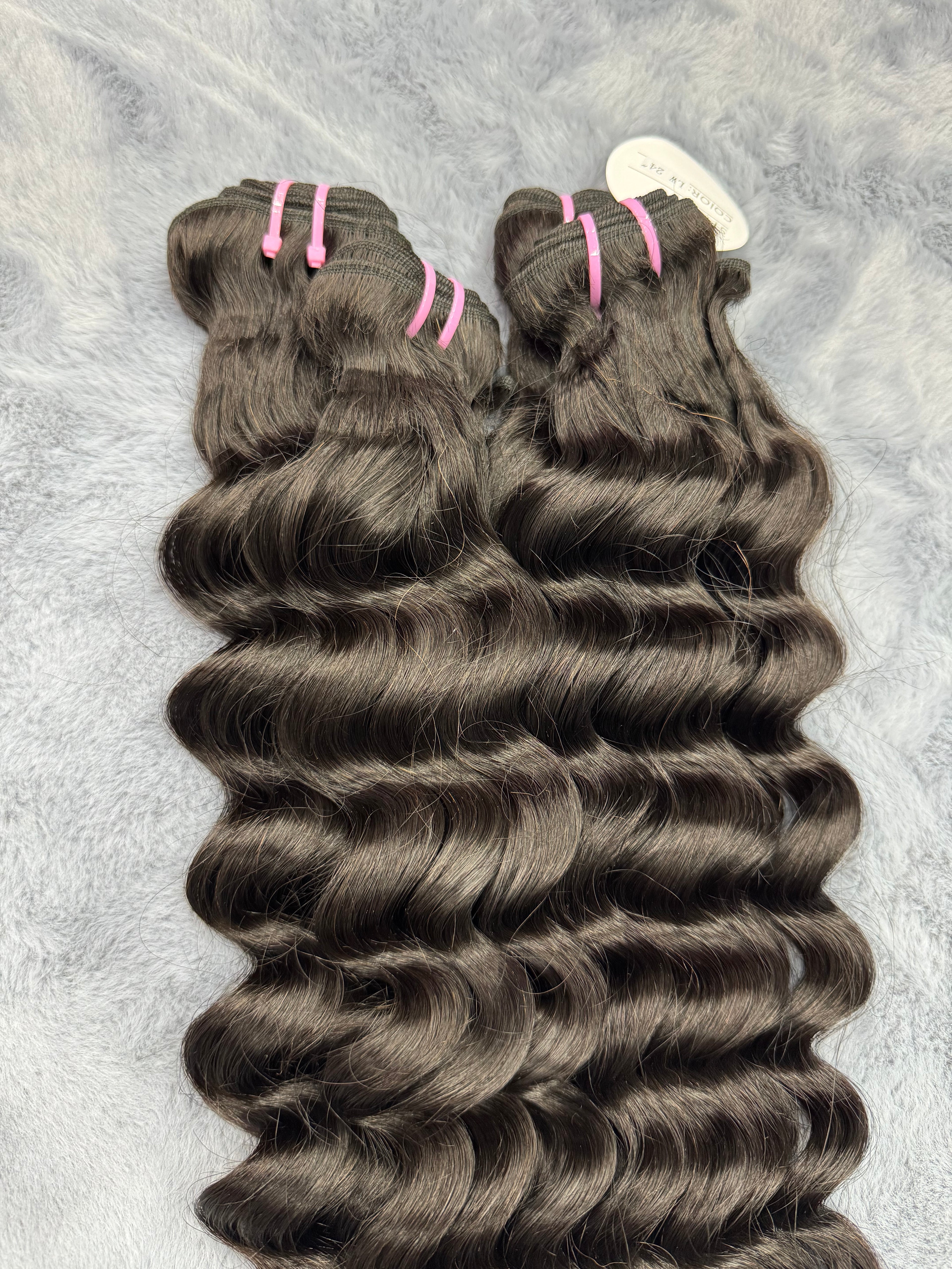 4PCS Loose Deep Top Vrigin Hair Bundles | 12–30 Inch |Boruihair | 100% Human Hair