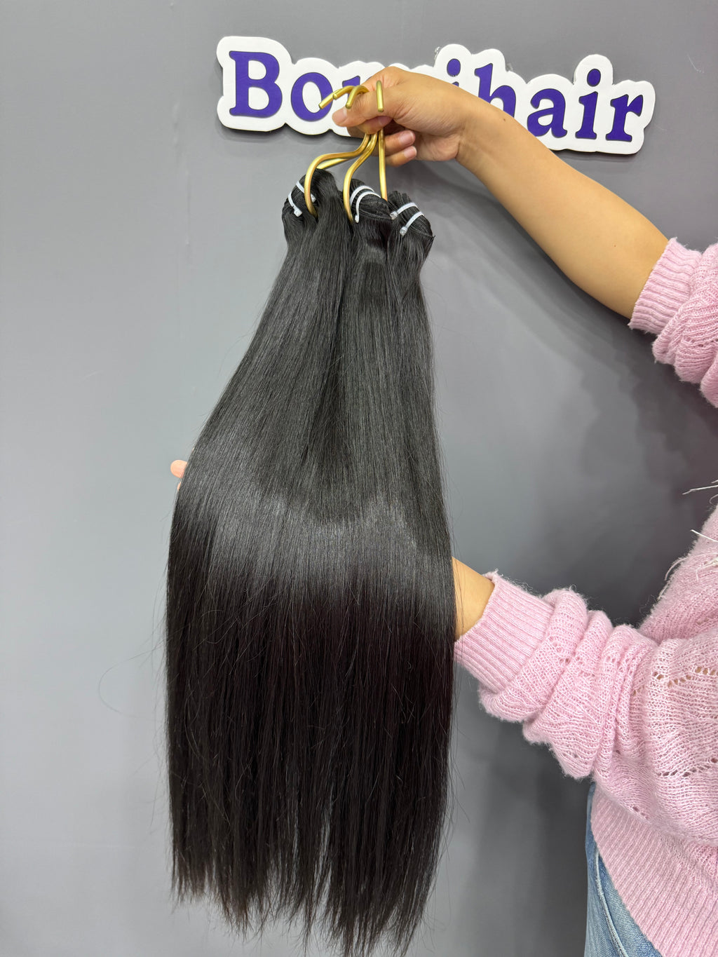 3PCS Straight Top Raw Hair Bundles | 12–30 Inch | Boruihair | 100% Human Hair