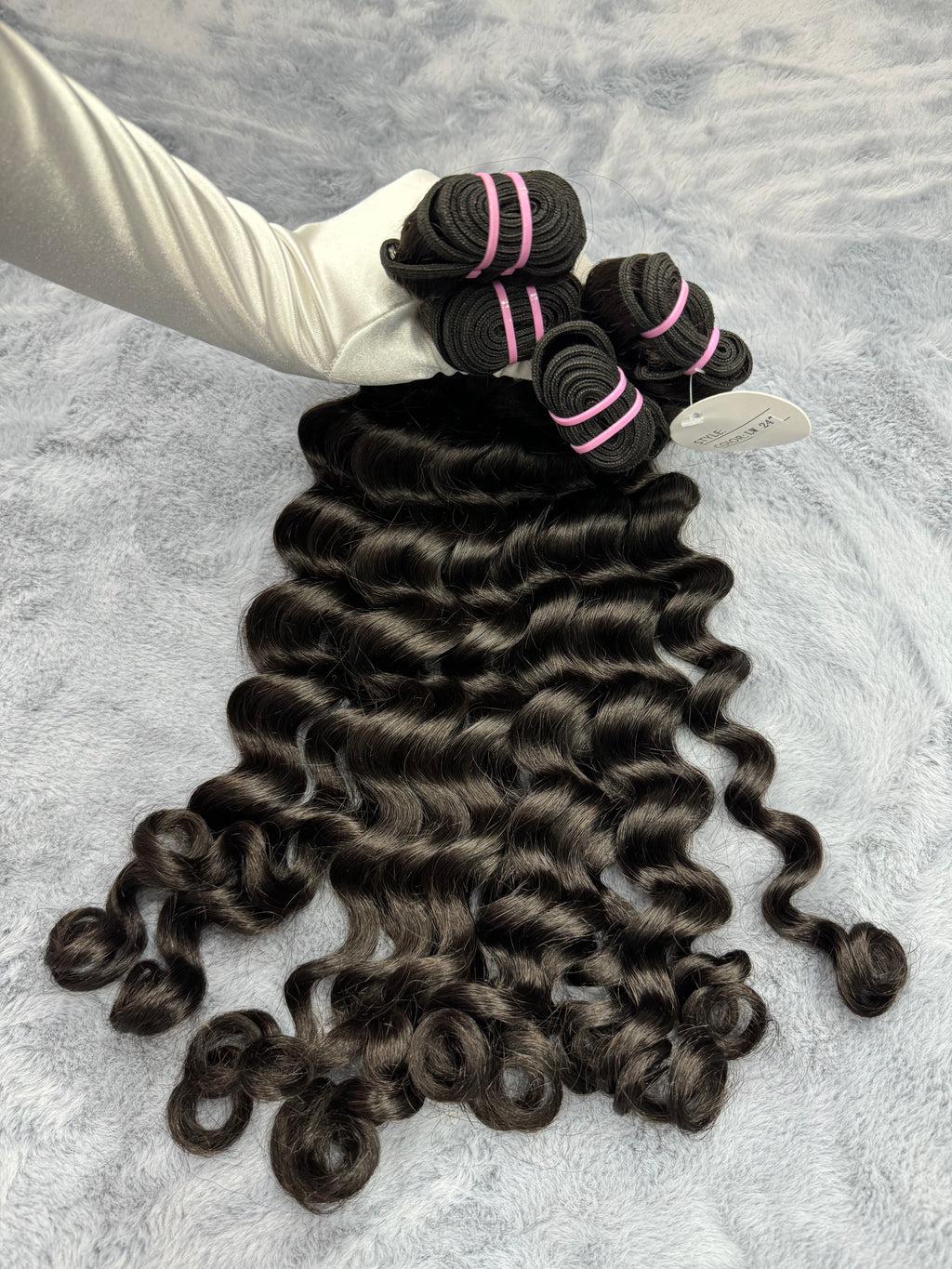4PCS Loose Deep Top Vrigin Hair Bundles | 12–30 Inch |Boruihair | 100% Human Hair