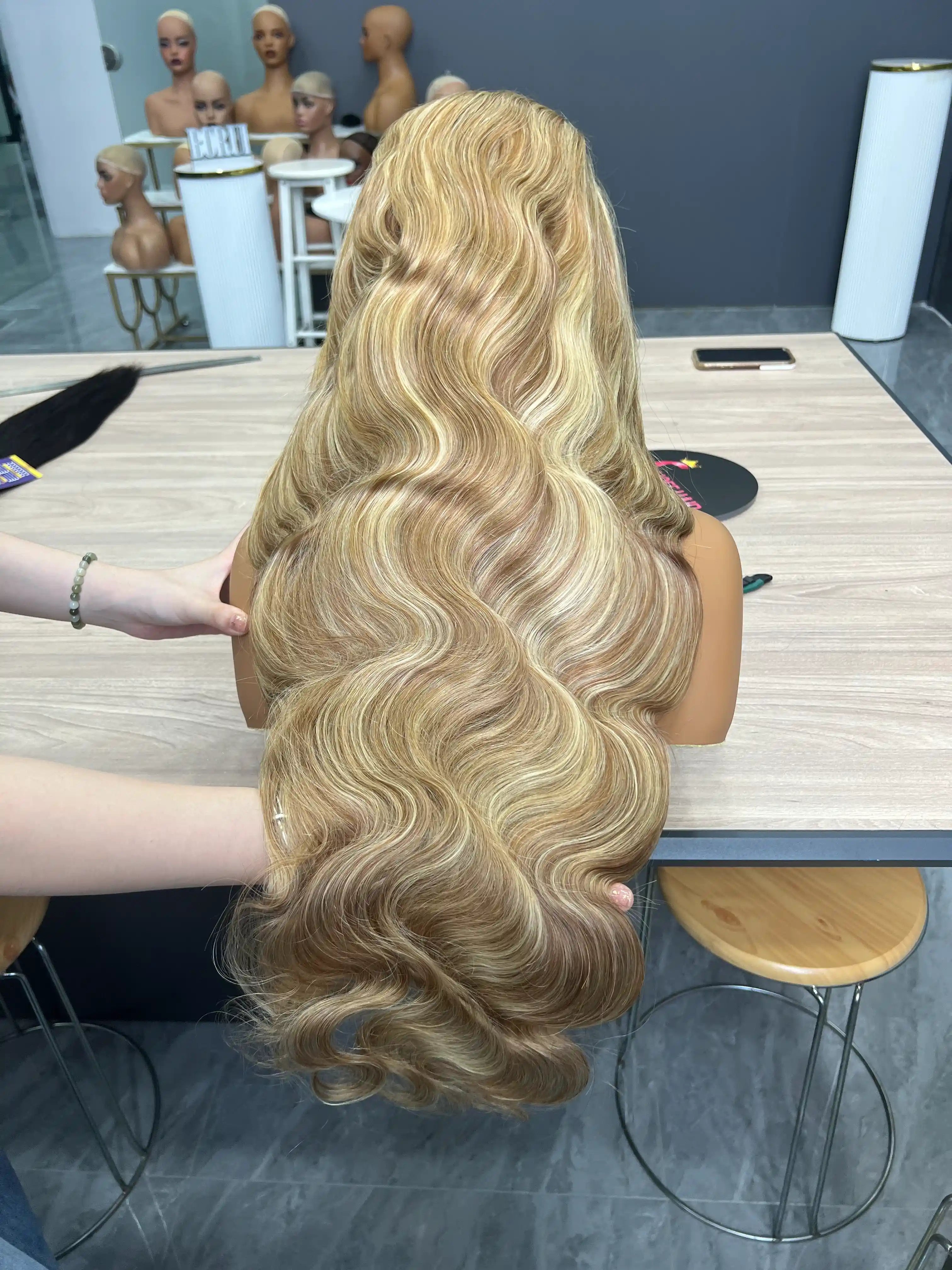200% Blonde 8/613# Body Wave HD Lace Color Wig | 13x4,13x6 Frontal | 100% Human Hair | Boruihair