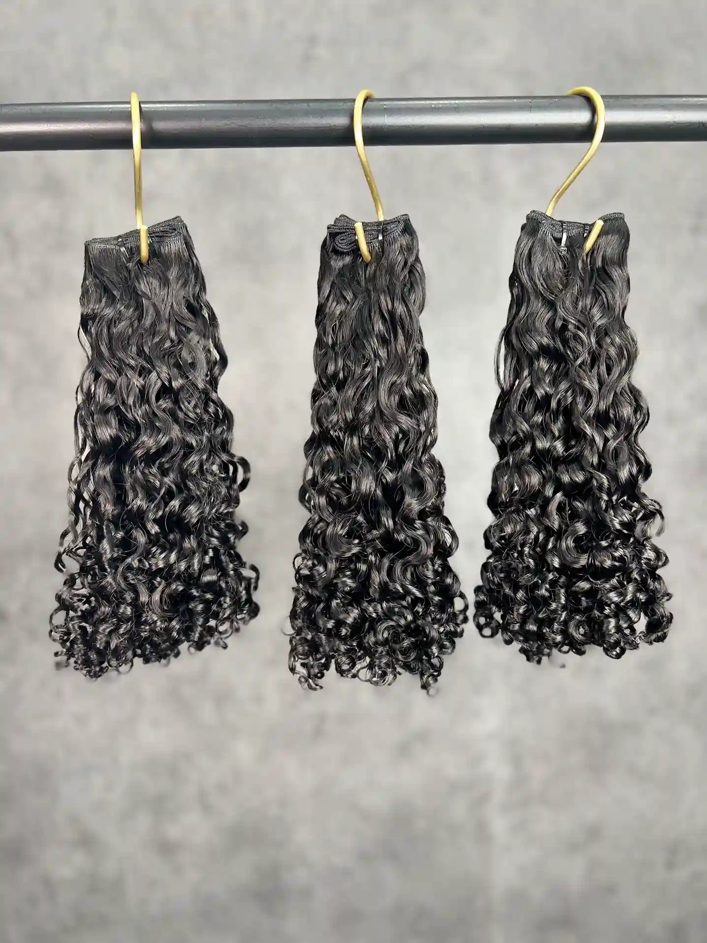 3PCS Super Double Drawn Romantic Curl Burmese Hair Bundles | 12–24 Inch | Boruihair | 100% Human Hair