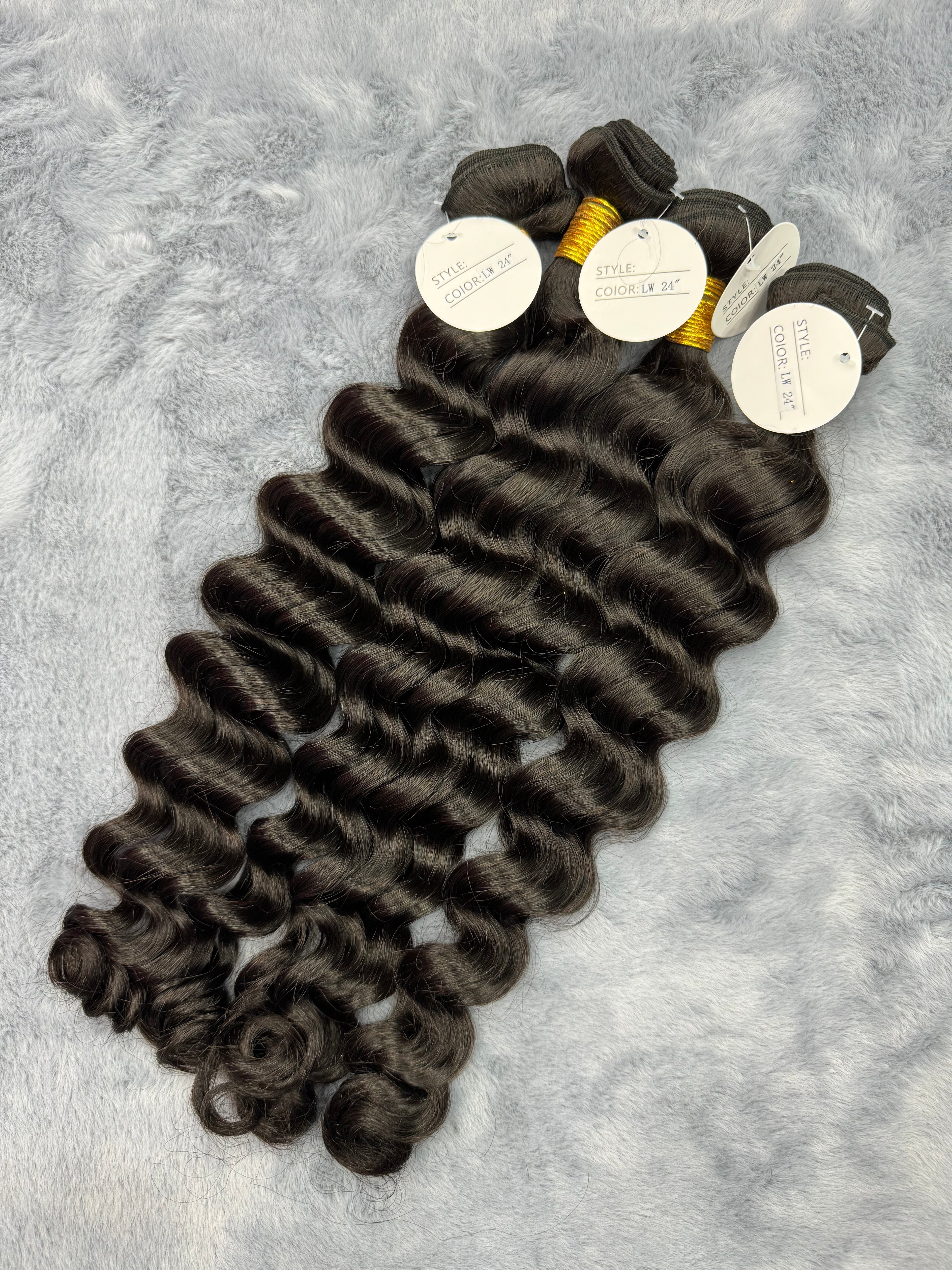 4PCS Natural Wave Top Vrigin Hair Bundles | 12–30 Inch | Boruihair | 100% Human Hair