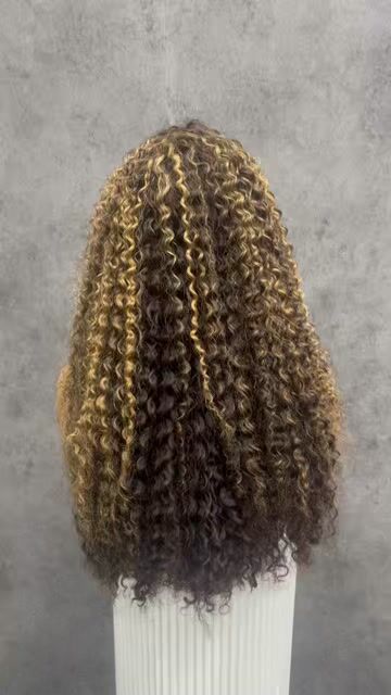 4#/27 Deep Curly 250% Density HD Lace Color Wig | 5x5,6x6 & 7x7 Closure |  100% Human Hair | Boruihair