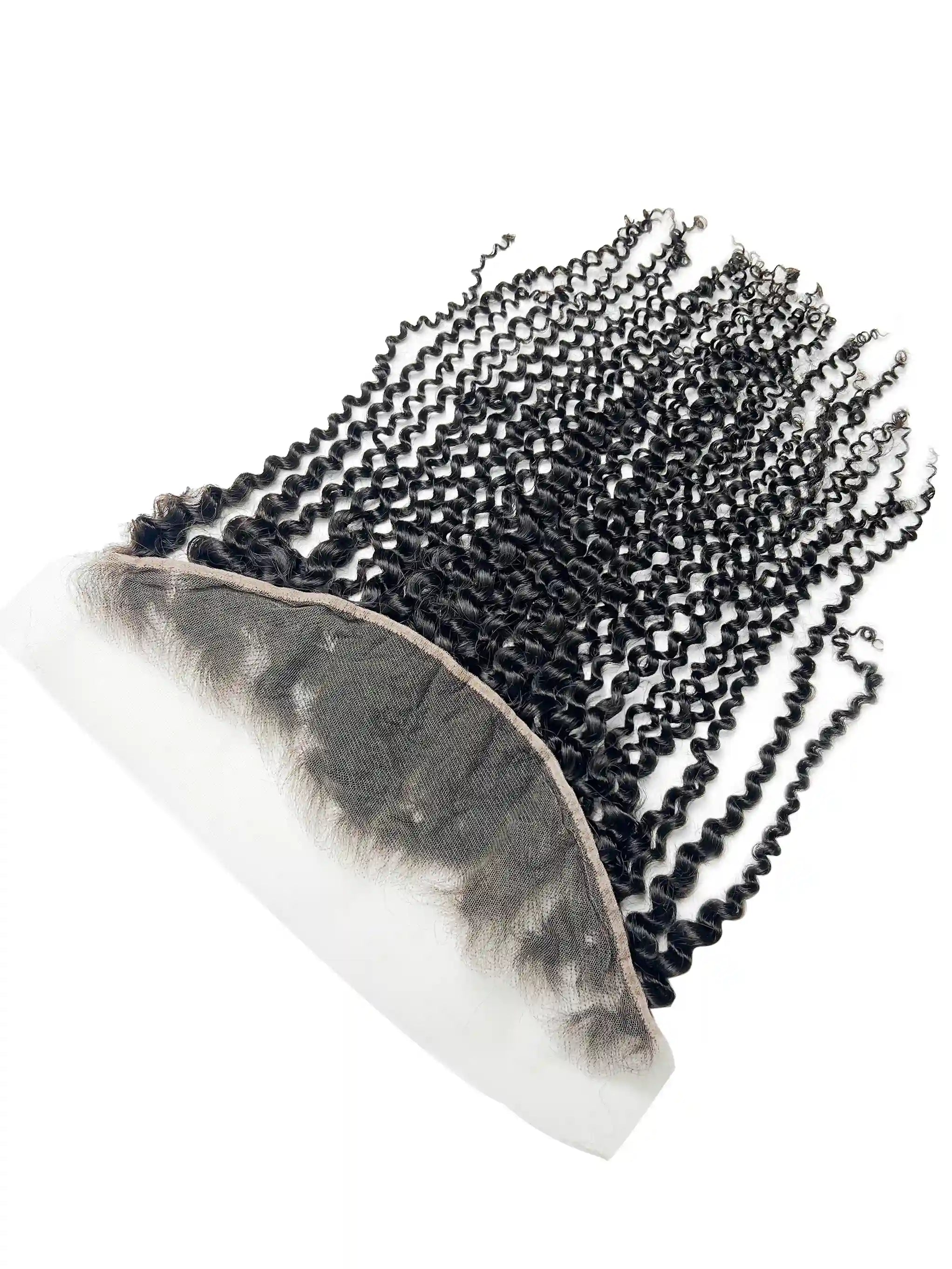 Kinky Curly Lace 13x4 Frontal | Top Virgin Hair| 100% Human Hair | Transparent & HD Lace | Boruihair