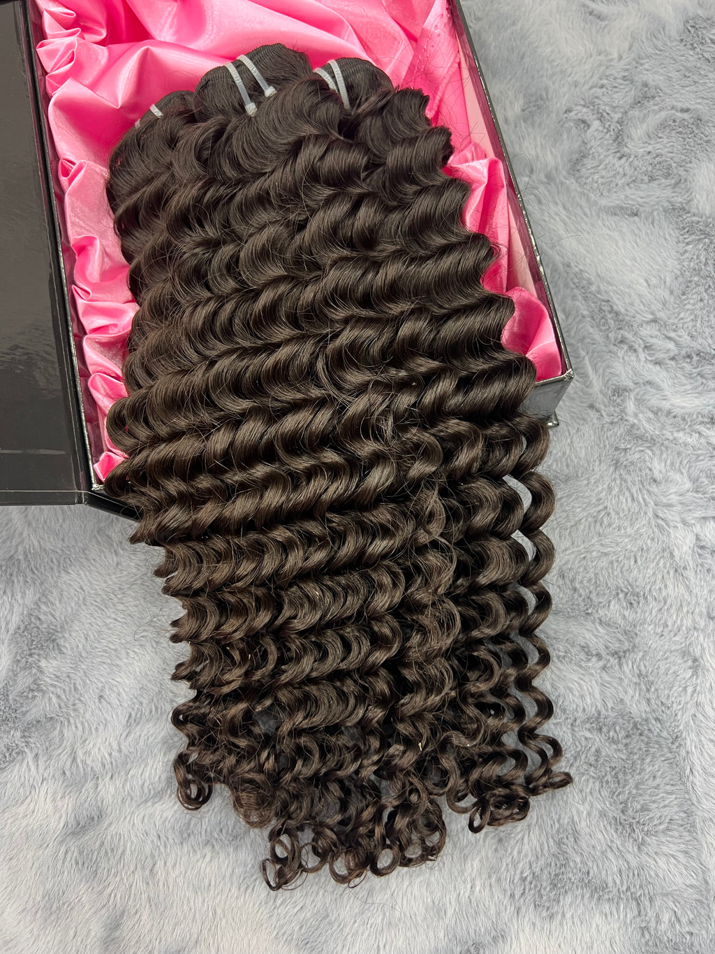 3PCS Deep Wave Top Raw Hair Bundles | 12–30 Inch | Boruihair | 100% Human Hair