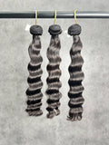 3PCS Indian wavy Top Virgin Hair Bundles | 12–30 Inch |  Boruihair |  100% Human Hair