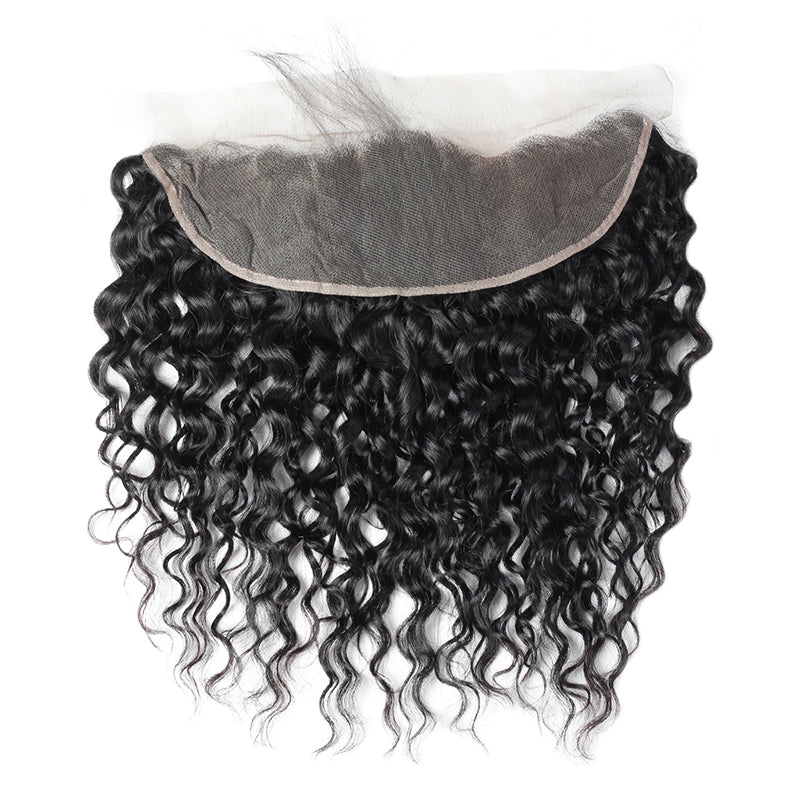 Water Wave 4PCS Bundles & 1PC Closure or Frontal – 5x5, 13x4 & 13x6 | 100% Human Hair | Transparent Lace Wig | Boruihair