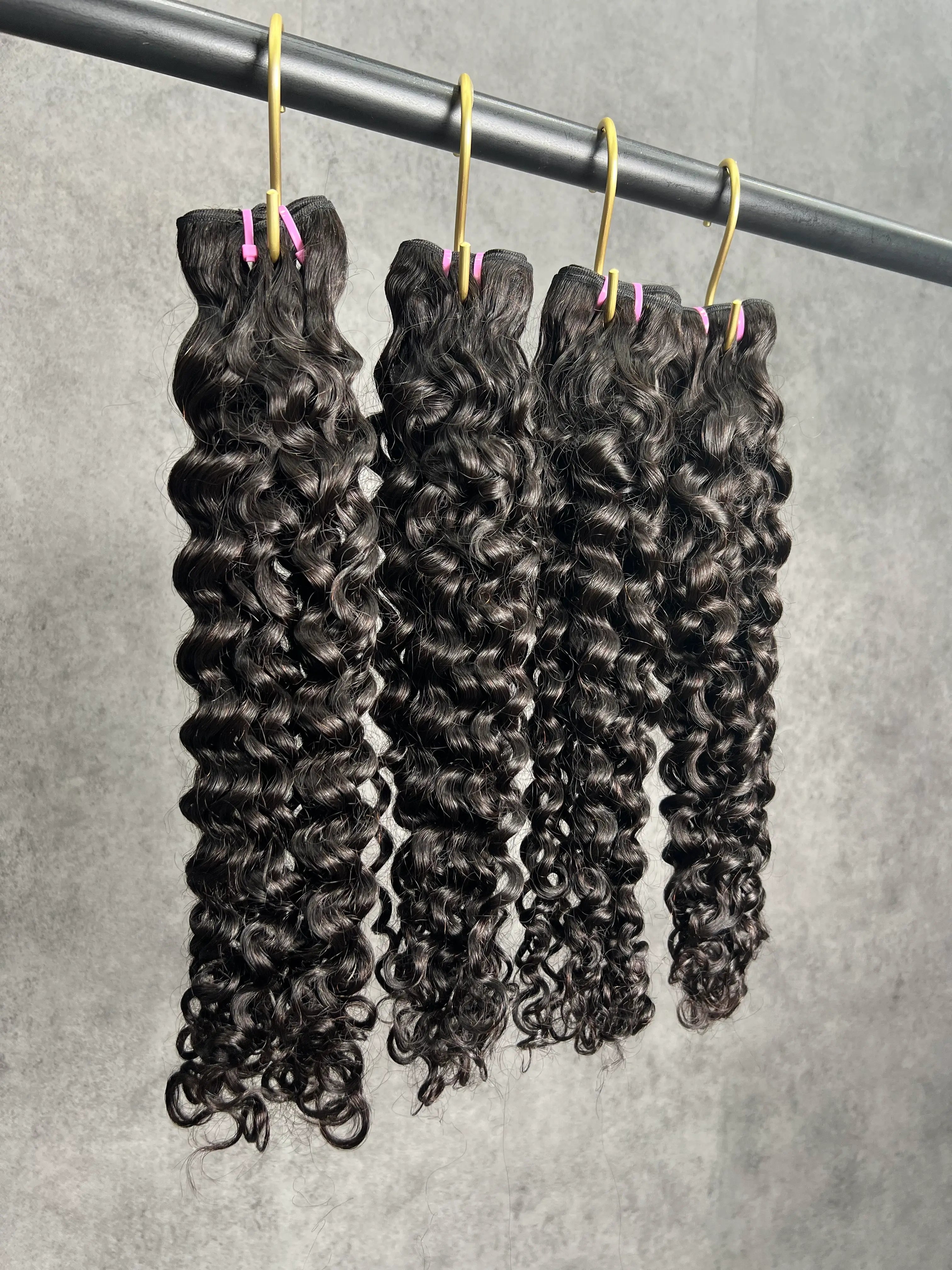4PCS Water Wave Top Vrigin Hair Bundles | 12–30 Inch | Boruihair | 100% Human Hair