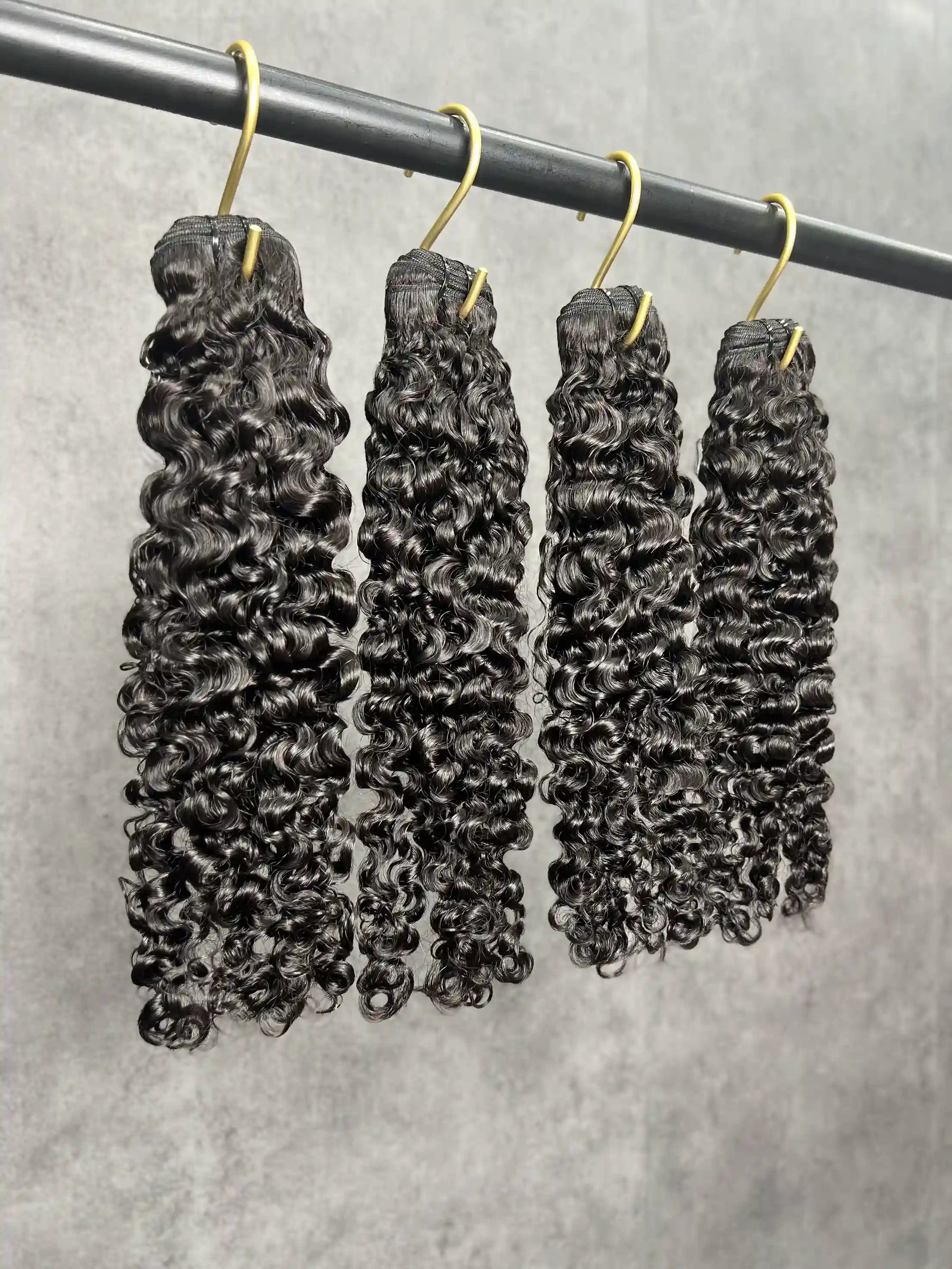 4PCS Burmese Curly A Top Vrigin Hair Bundles | 12–30 Inch | Boruihair | 100% Human Hair
