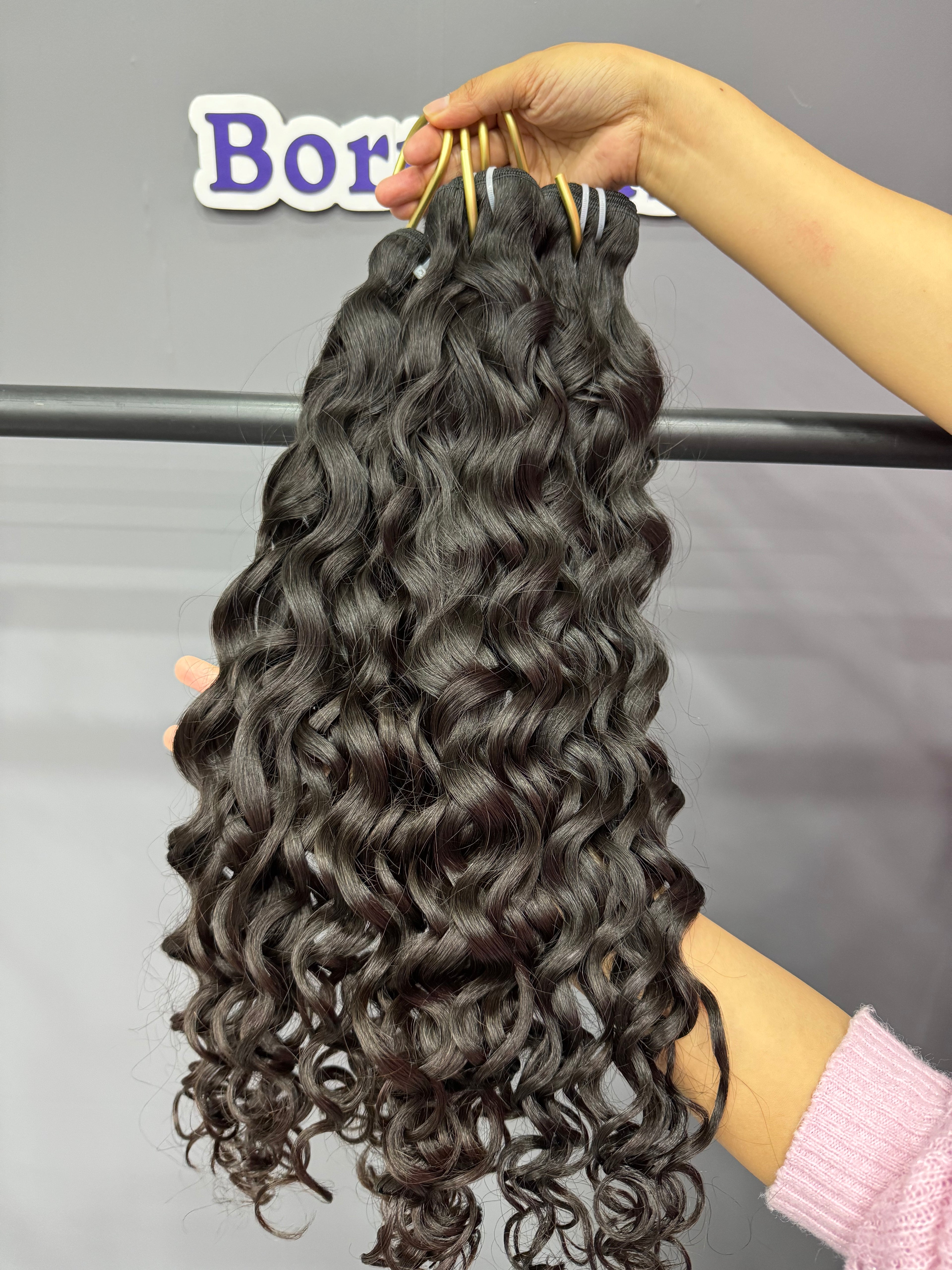3PCS Water Wave Top Raw Hair Bundles | 12–30 Inch | Boruihair | 100% Human Hair