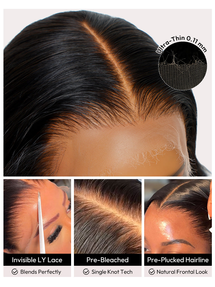 Pre-Bleach Knots Boruihair Deep Wave HD Lace Wig | 5x5,6x6 & 7x7 Closure | 100% Human Hair