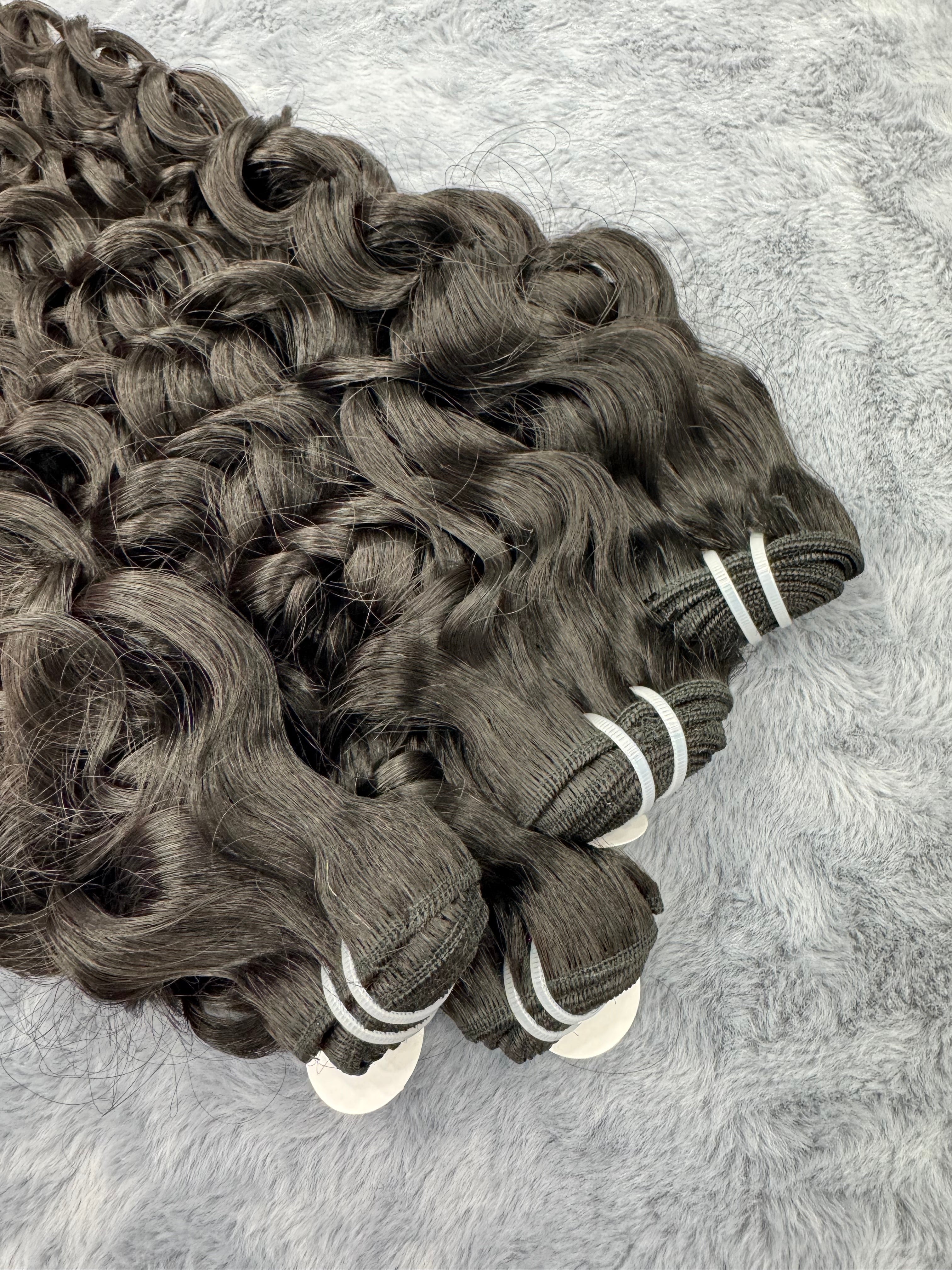 4PCS Water Wave Top Raw Hair Bundles | 12–30 Inch |  Boruihair | 100% Human Hair