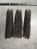 3PCS Kinky Curly Top Virgin Hair Bundles | 12–30 Inch |  Boruihair |  100% Human Hair