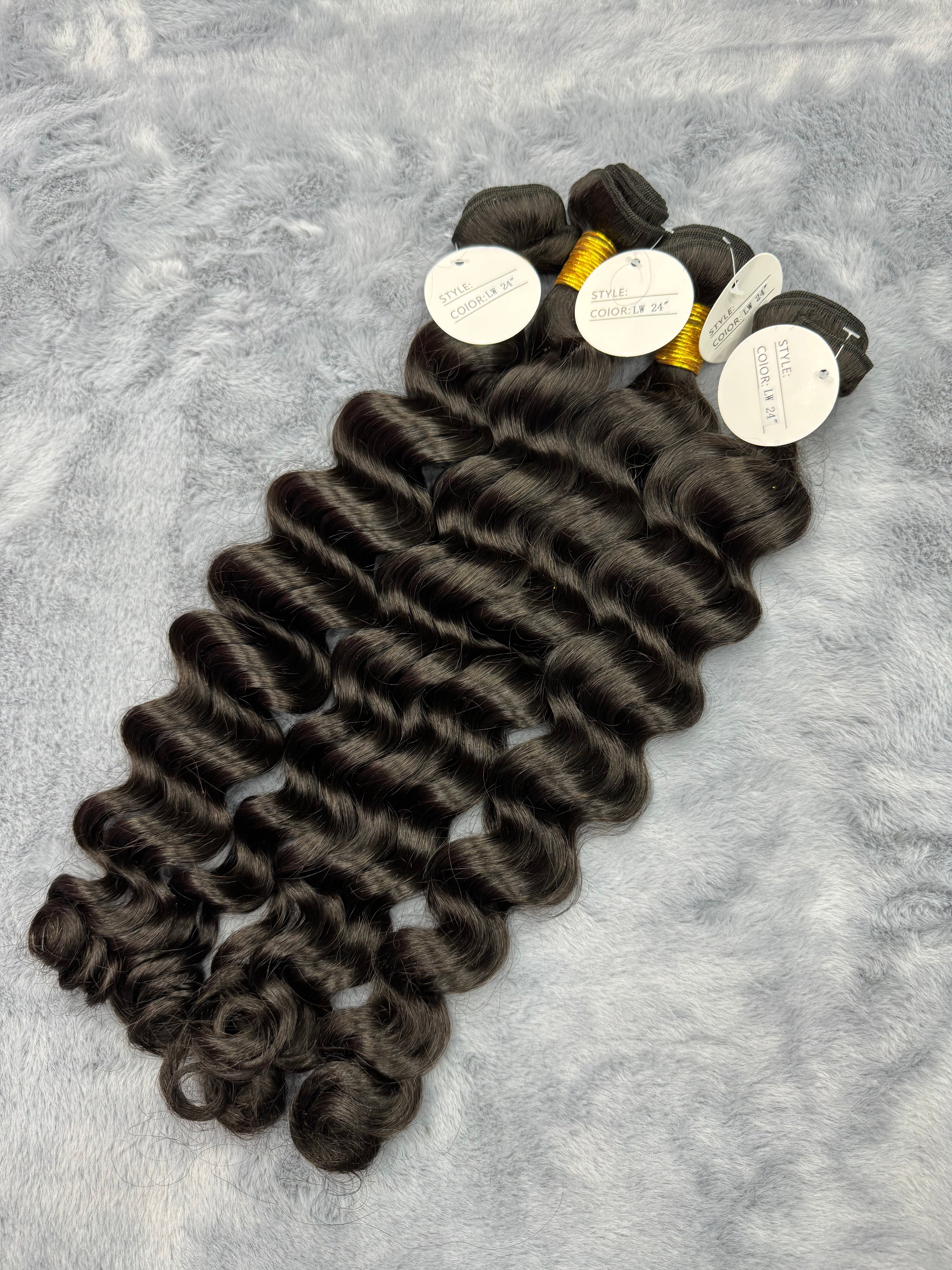 3PCS Natural Wave Top Virgin Hair Bundles | 12–30 Inch |  Boruihair |  100% Human Hair