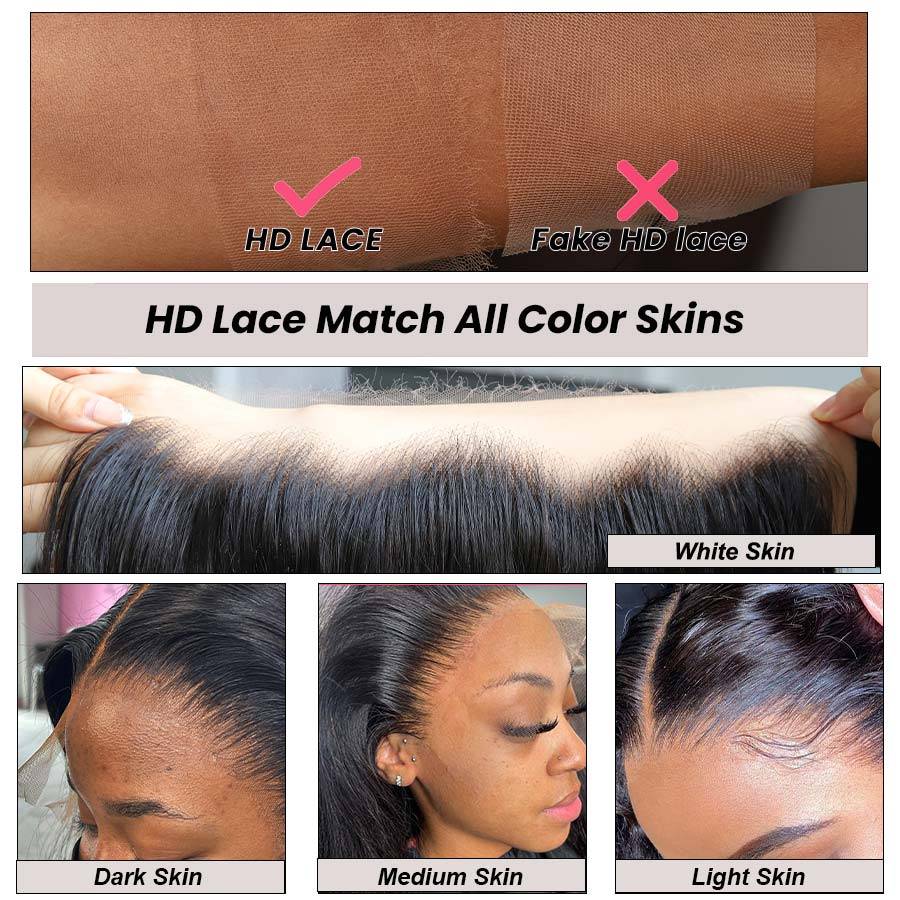 250% Top Raw Hair Body Wave Wig |13x4 & 13x6 Lace | HD Lace Frontal Wig | Boruihair 100% Human Hair