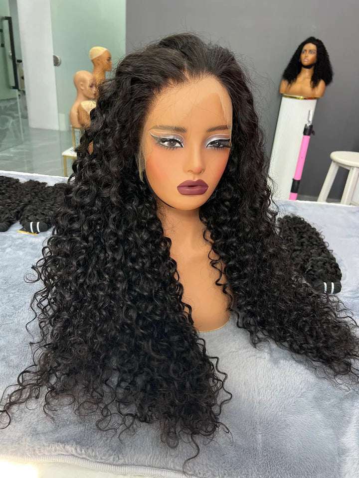 Water Wave HD Frontal Lace Wig Boruihair | 180% & 200% | 13x4, 13x6 Frontal | 100% Human Hair