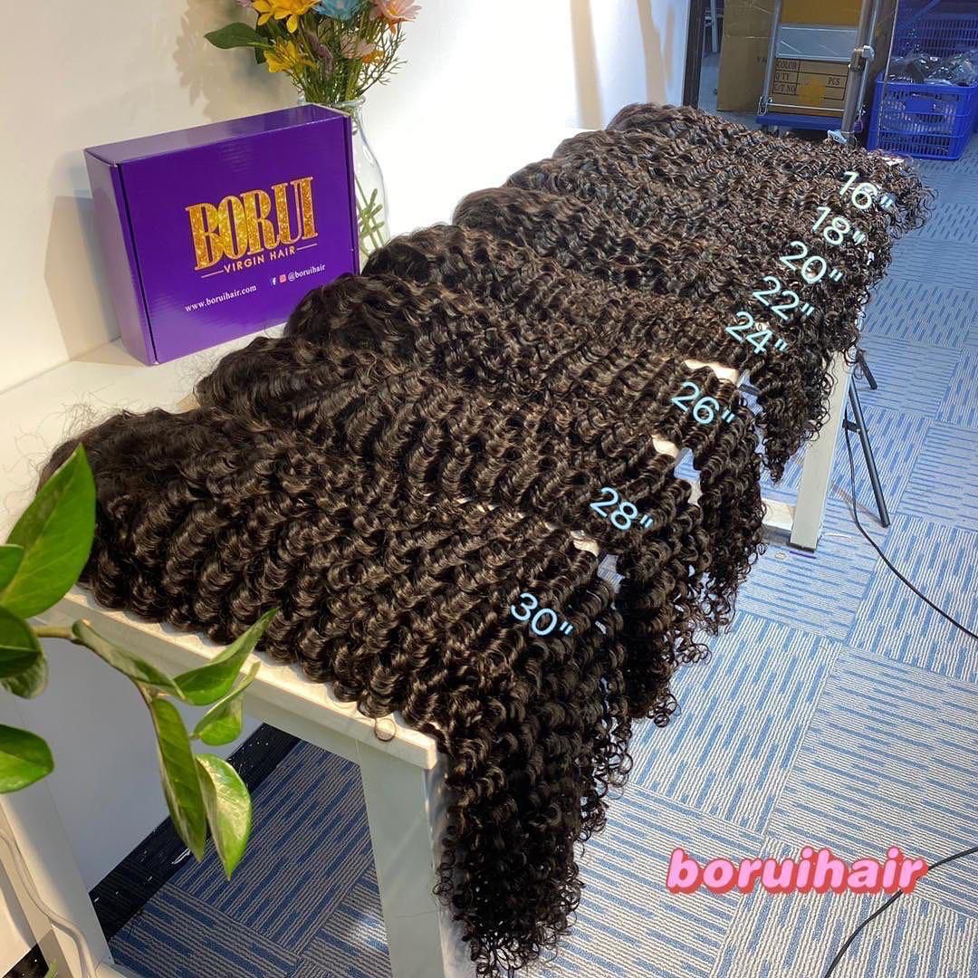 Deep Wave HD Lace Wig | 180% & 200% | 13x4, 13x6 Frontal | 100% Human Hair | Boruihair