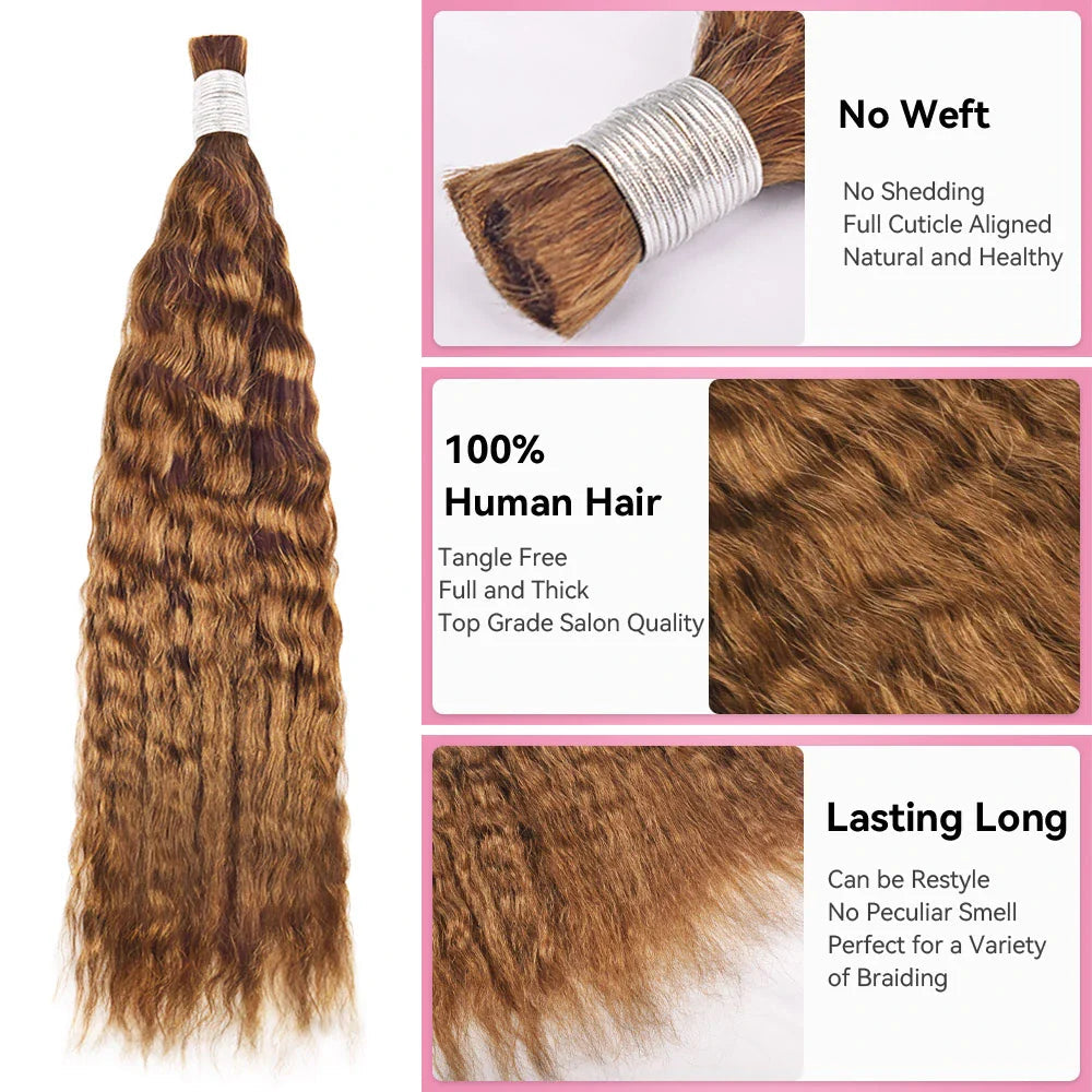 #30 Wave And Wet Best Human Hair For Boho Braids BORUIHAIR