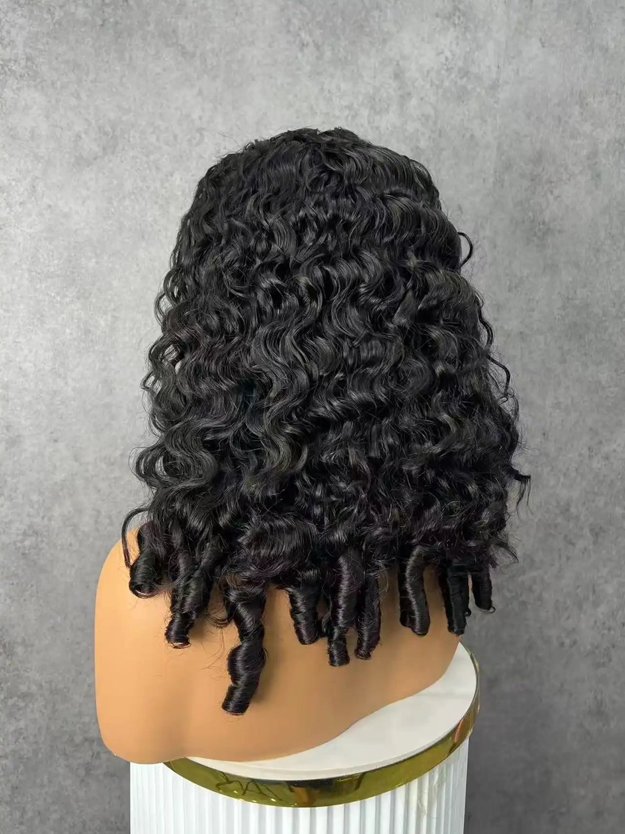 Burmese Pixie Curly SDD Closure Lace Wig BoruiHair| 5x5 Closure & 13x4 Frontal| 100% Human Hair