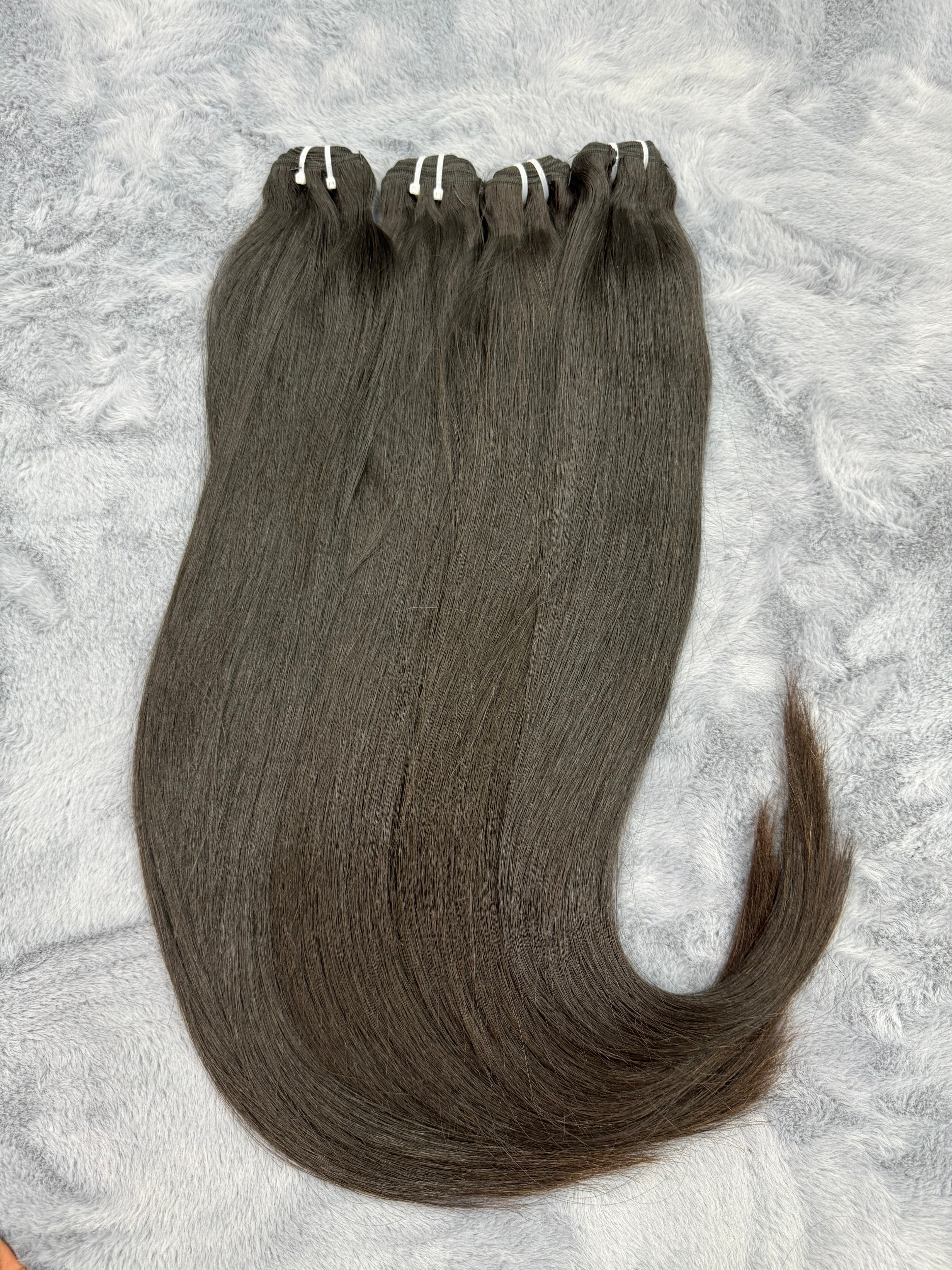 4PCS Straight Top Raw Hair Bundles | 12–40 Inch |  Boruihair | 100% Human Hair