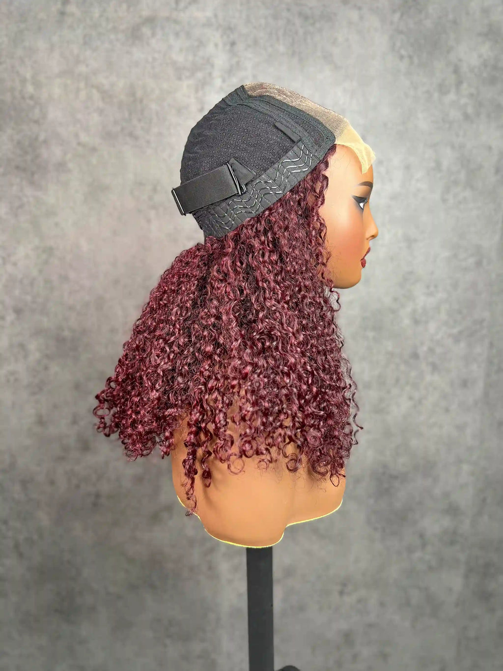 Pixie Curly SDD 99J Colorful Closure Lace Wig BoruiHair| 5x5 Closure & 13x4 Frontal| 100% Human Hair
