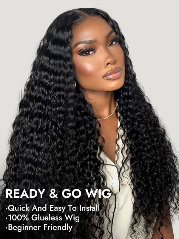 Burmese Curly HD closure Lace Wig BoruiHair| 2x6 Closure Wig | 100% Human Hair