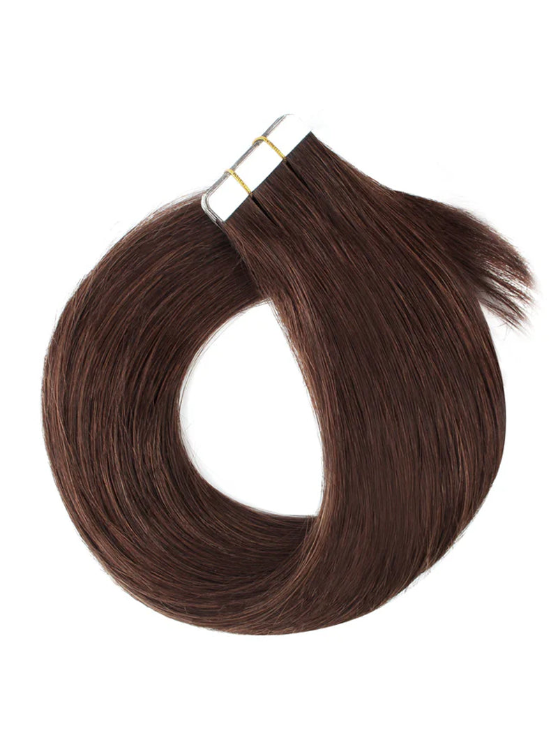 #3 Straight Tape in Hair  Extensions 20pcs 50g/pack Seamless Skin Weft Hair | 100% Human Hair | BORUIHAIR