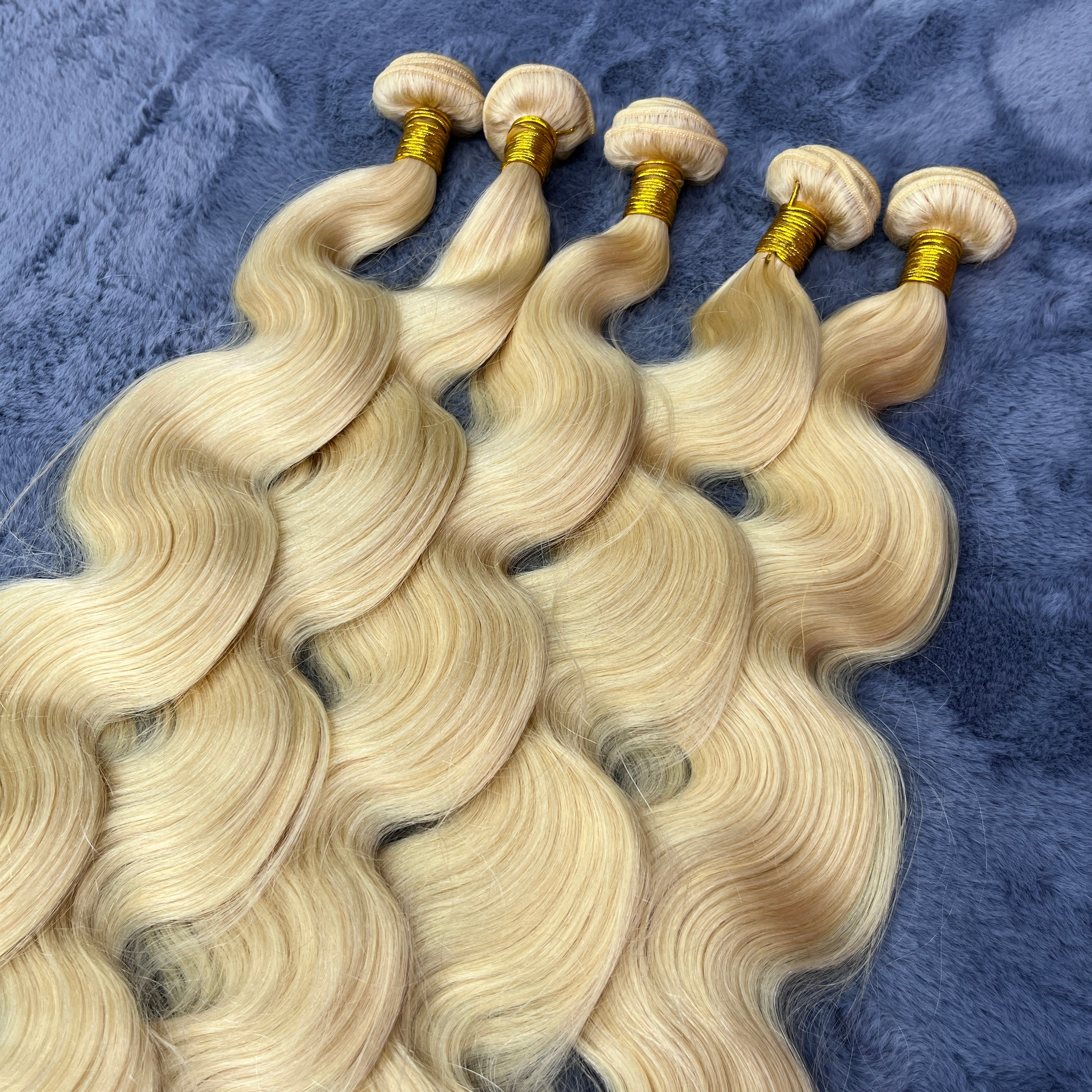 12A 3PCS Body Wave 613 Blonde Hair Bundles 100% Human Hair