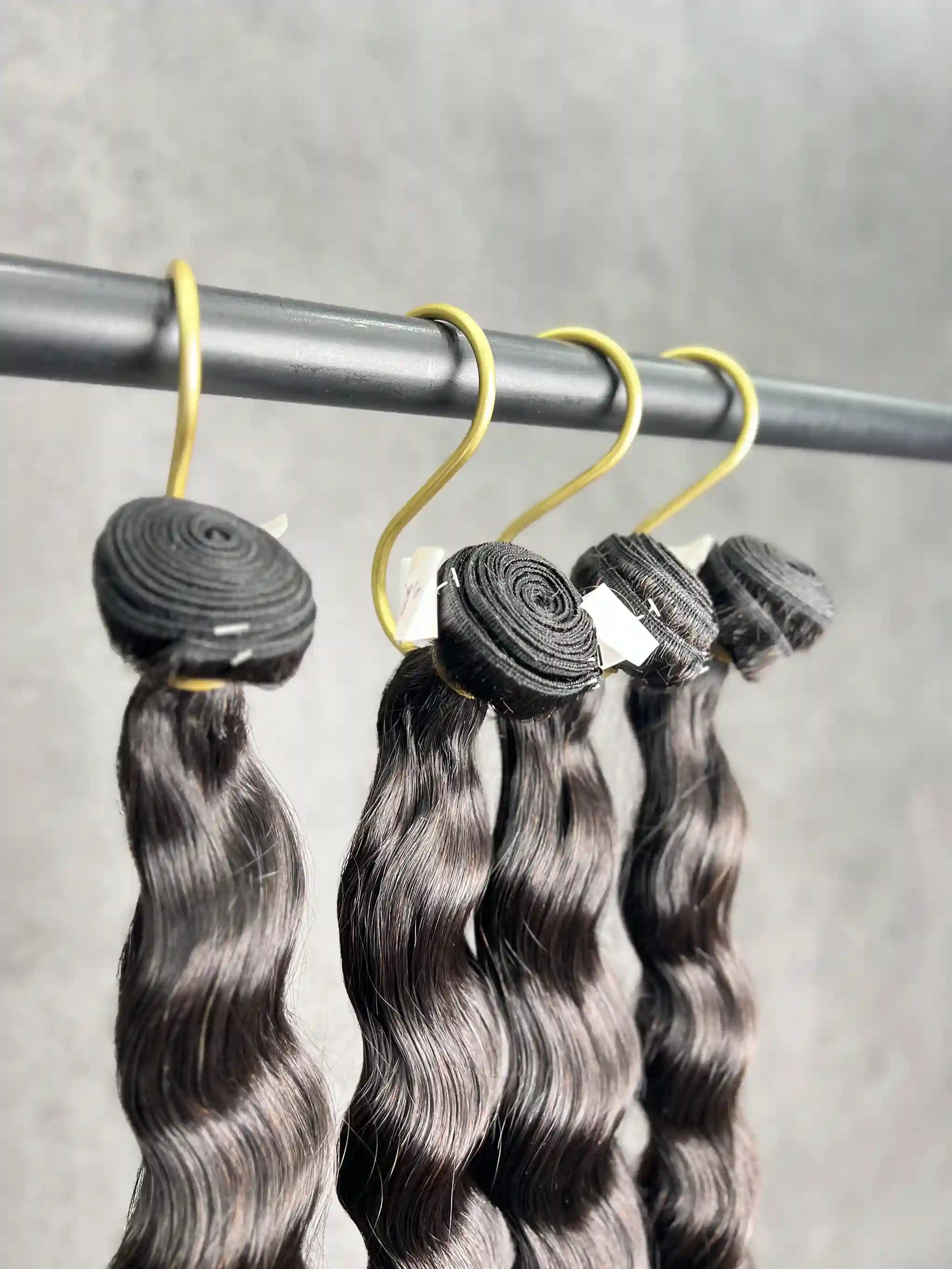 4PCS Indian wavy Top Vrigin Hair Bundles | 12–30 Inch |Boruihair | 100% Human Hair