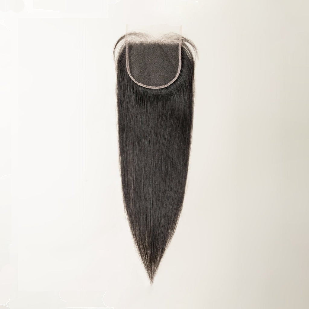 Straight Lace 4x4 & 5x5 Closures | 12–22"| 100% Human Hair | Transparent & HD Lace | Boruihair