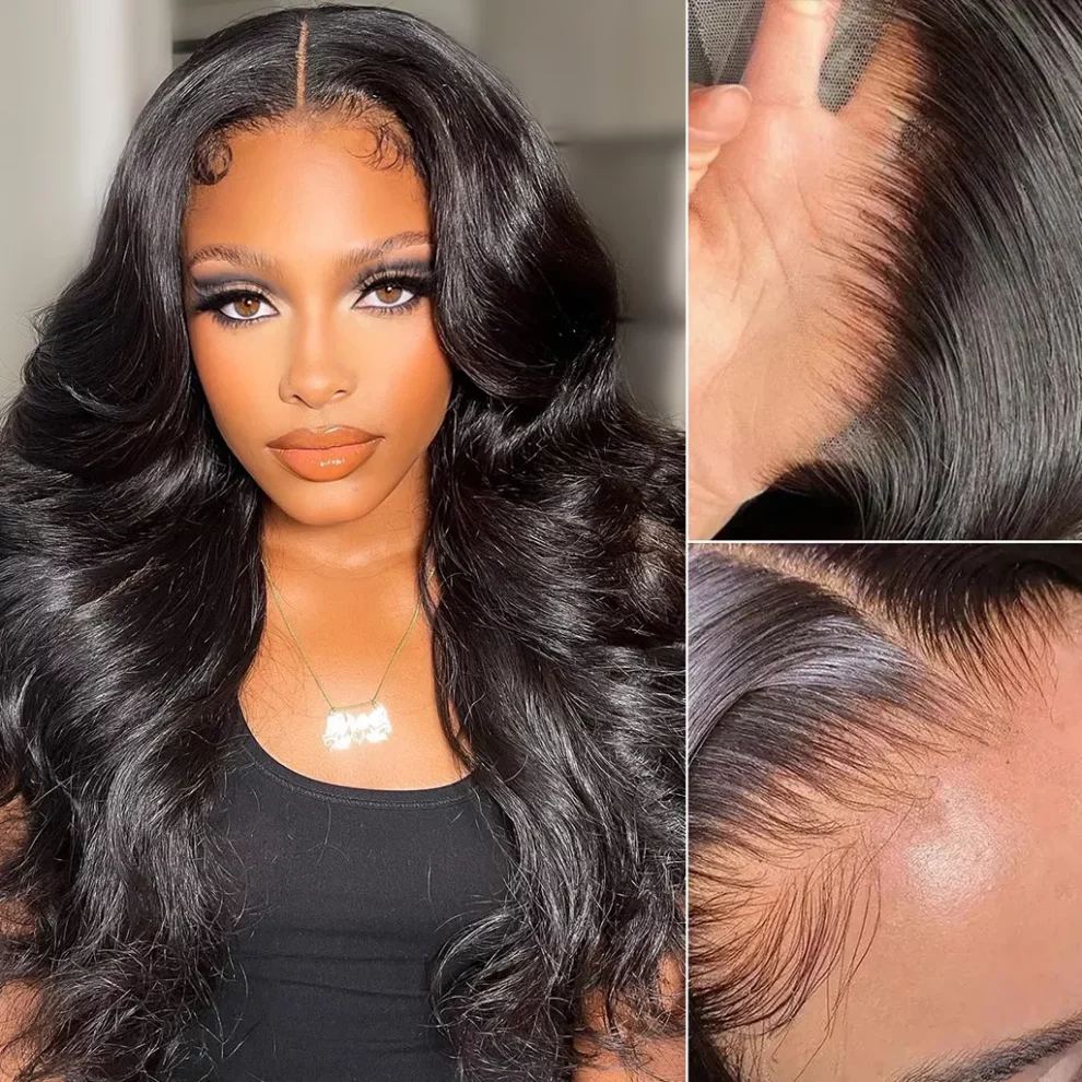 Boruihair Body Wave HD closure Lace Wig | 2x6 Closure Wig | 100% Human Hair