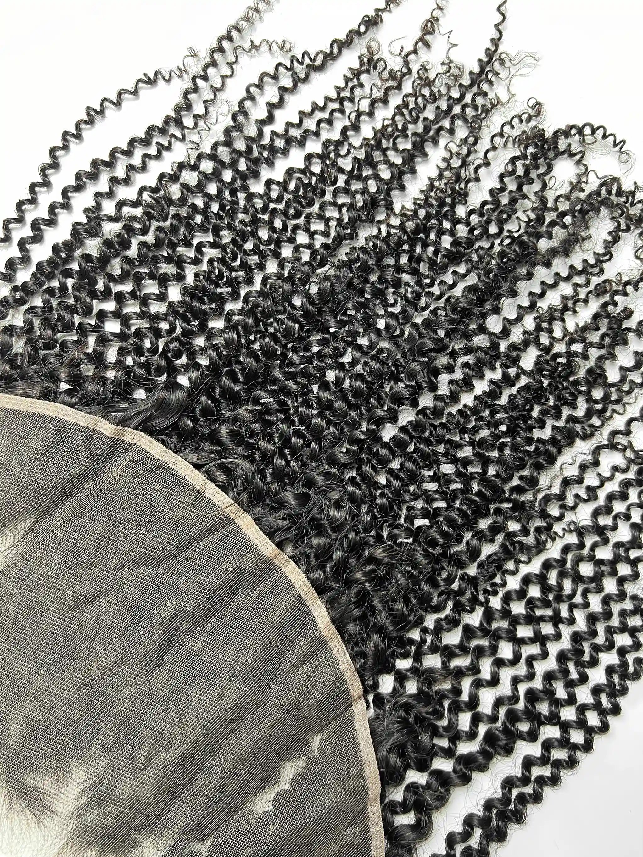 Kinky Curly Lace 13x6 Frontal | Top Virgin Hair| 100% Human Hair | Transparent & HD Lace | Boruihair