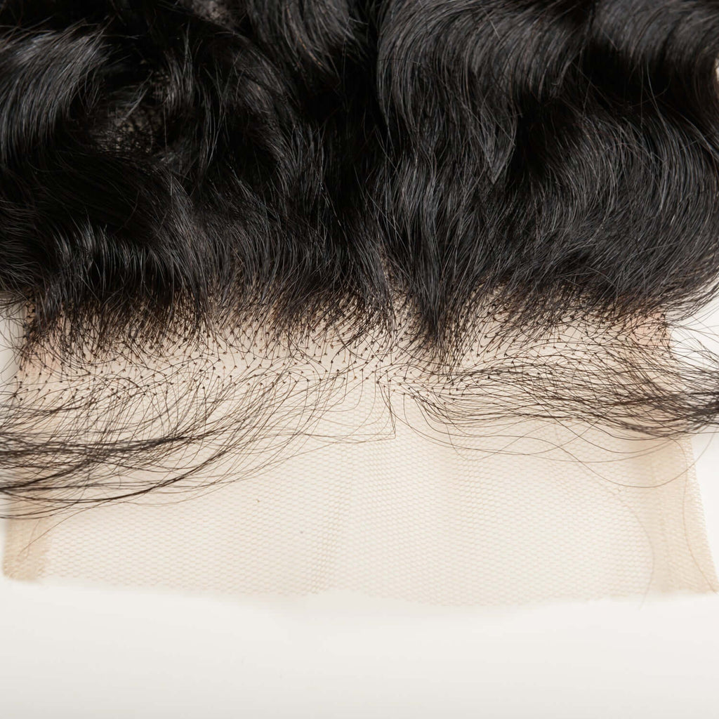 Deep Wave Lace 4x4 & 5x5 Closures | 12–22"| 100% Human Hair | Transparent & HD Lace | Boruihair