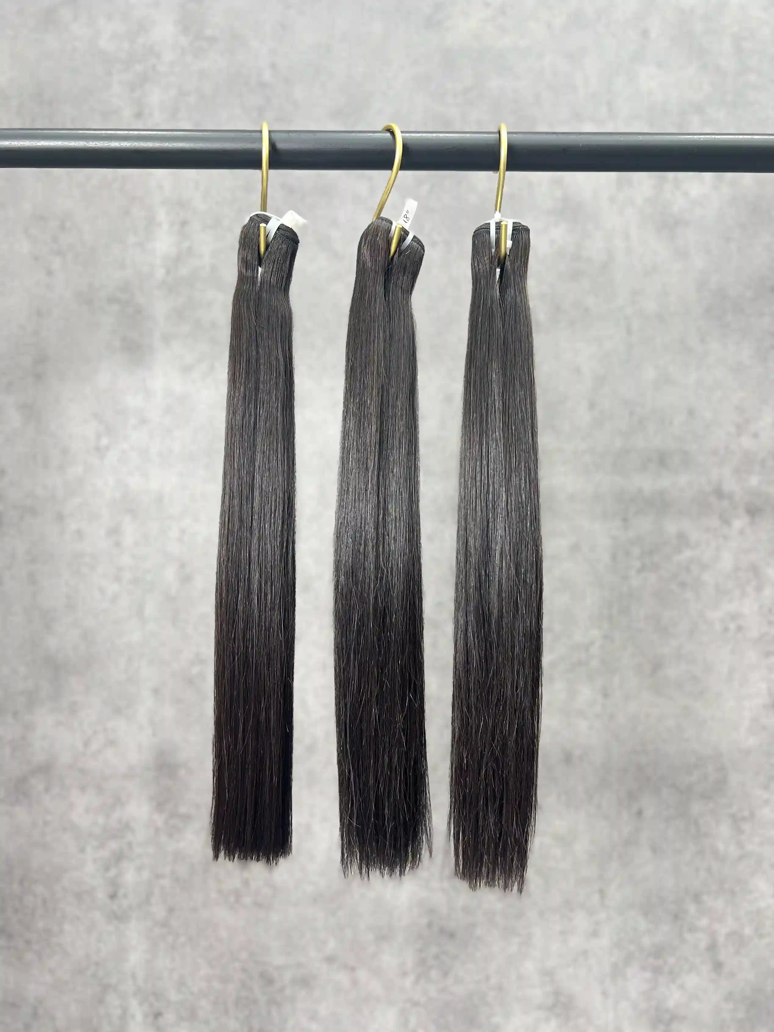 3PCS SDD Vietnamese Bone Straight Color 1B Bundles | 12–26 Inch | Boruihair | 100% Human Hair