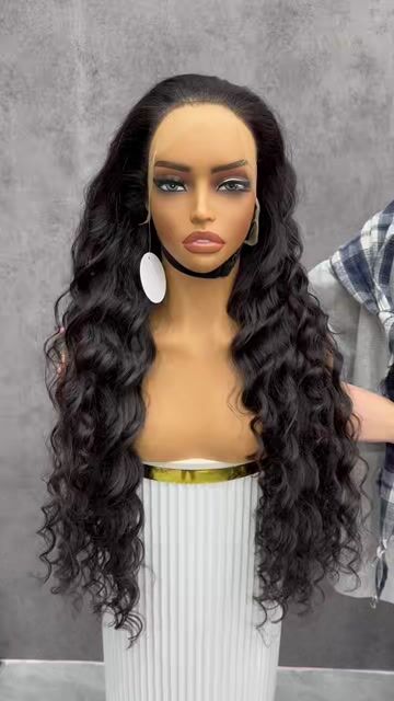 250% Top Raw Hair Indian Curly Wig |13x4 & 13x6 Lace | HD Lace Frontal Wig | Boruihair 100% Human Hair